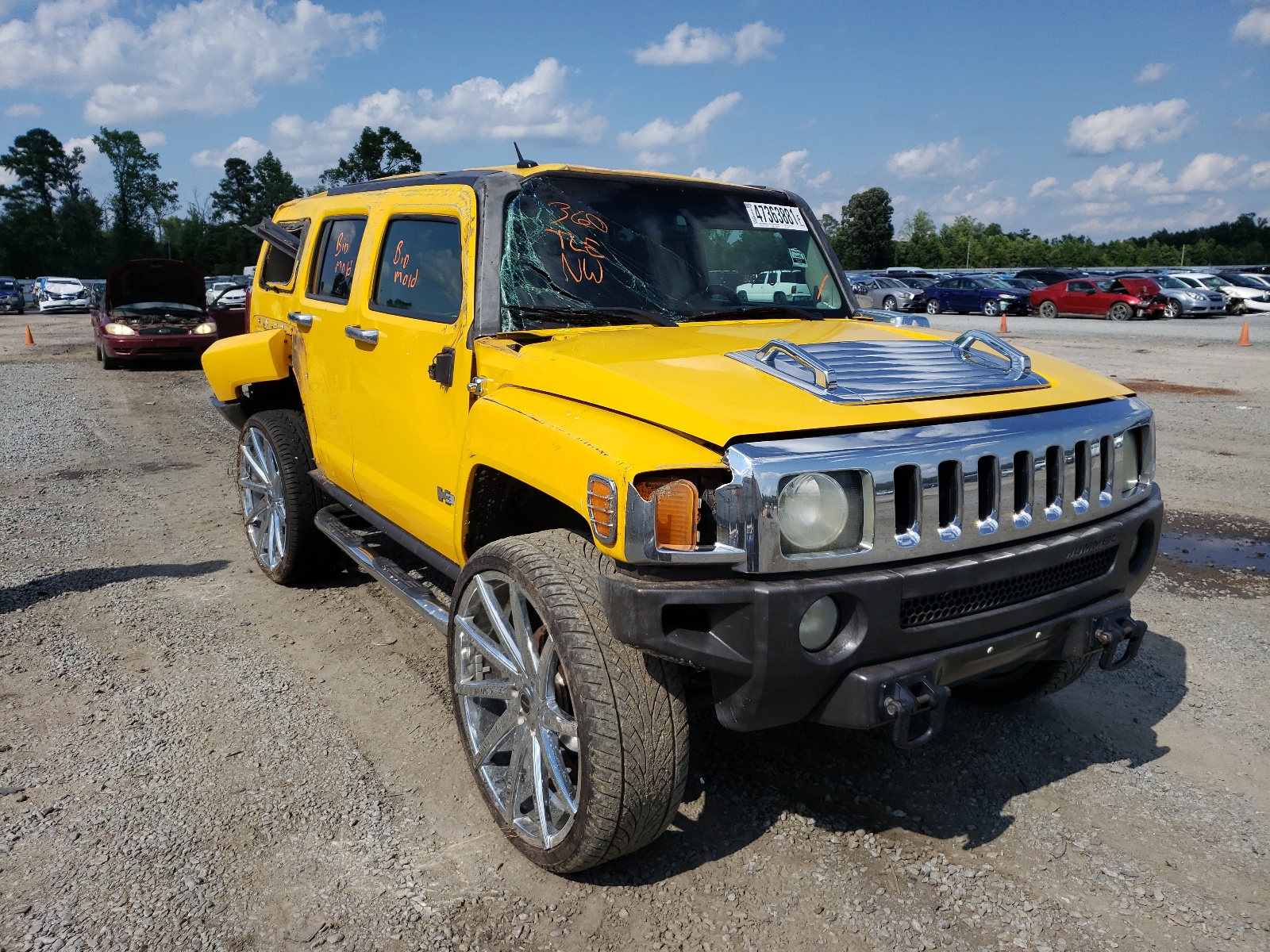 Photo 1 from auction – 2006 HUMMER H3 with VIN 5GTDN136068164750