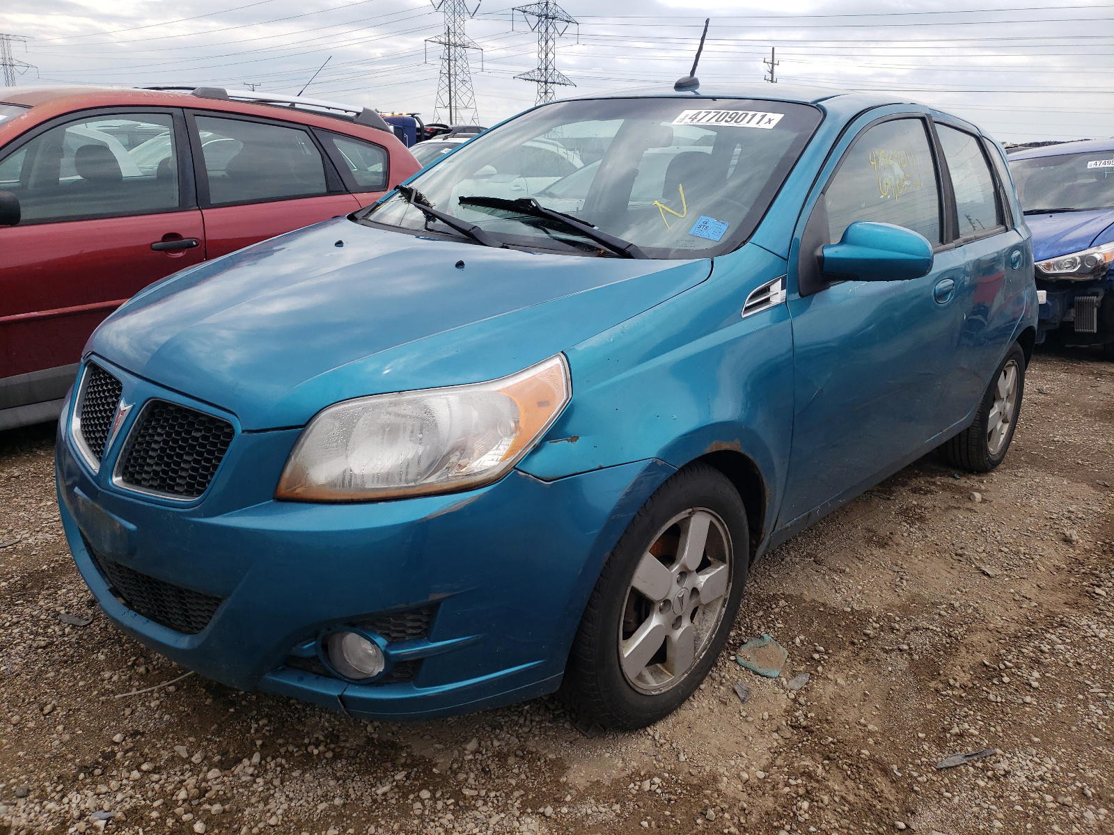 Photo 2 from auction – 2009 PONTIAC G3 with VIN KL2TD66E09B667923