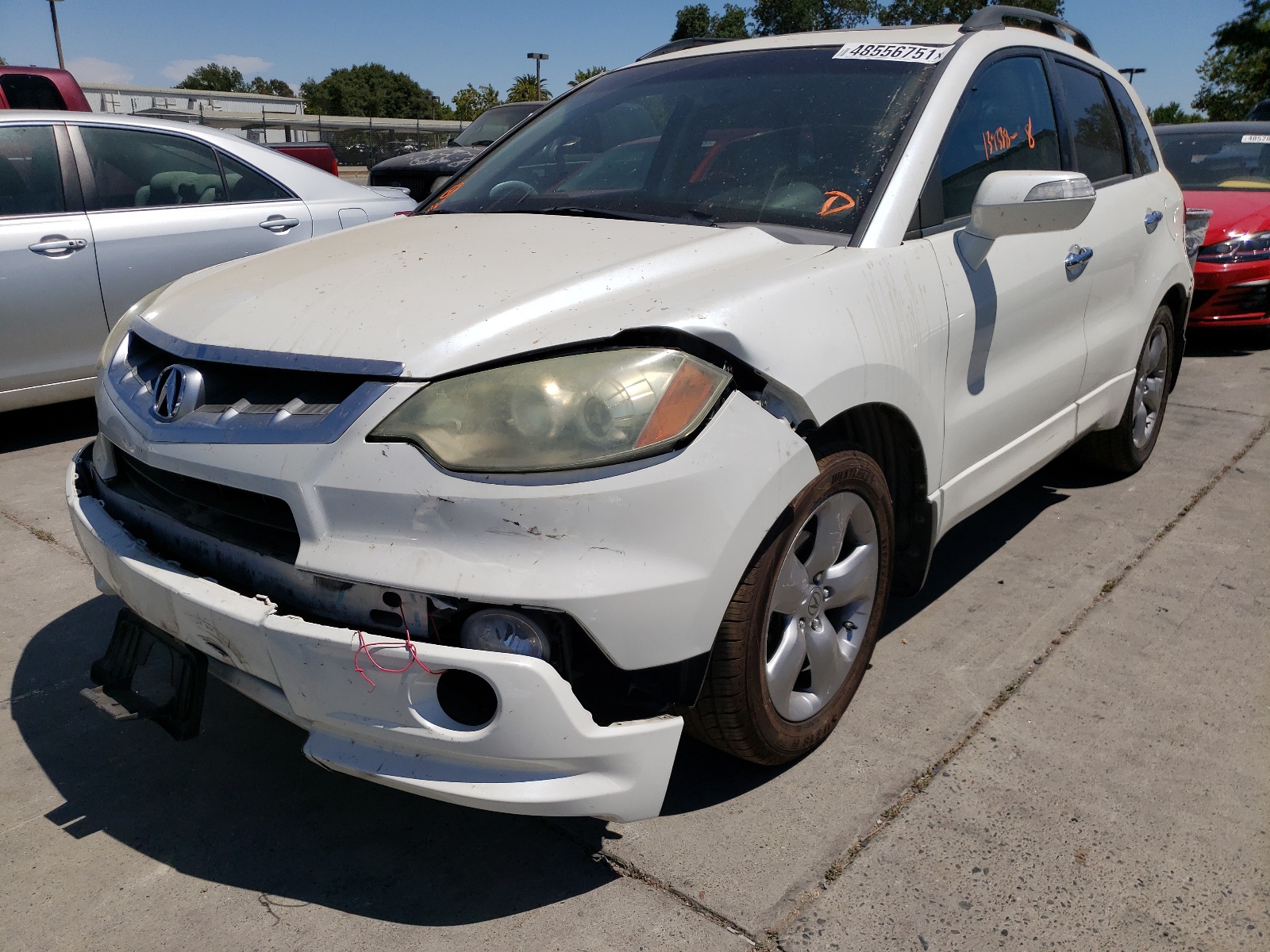 Photo 2 from auction – 2008 ACURA RDX TECHNO with VIN 5J8TB18558A009300