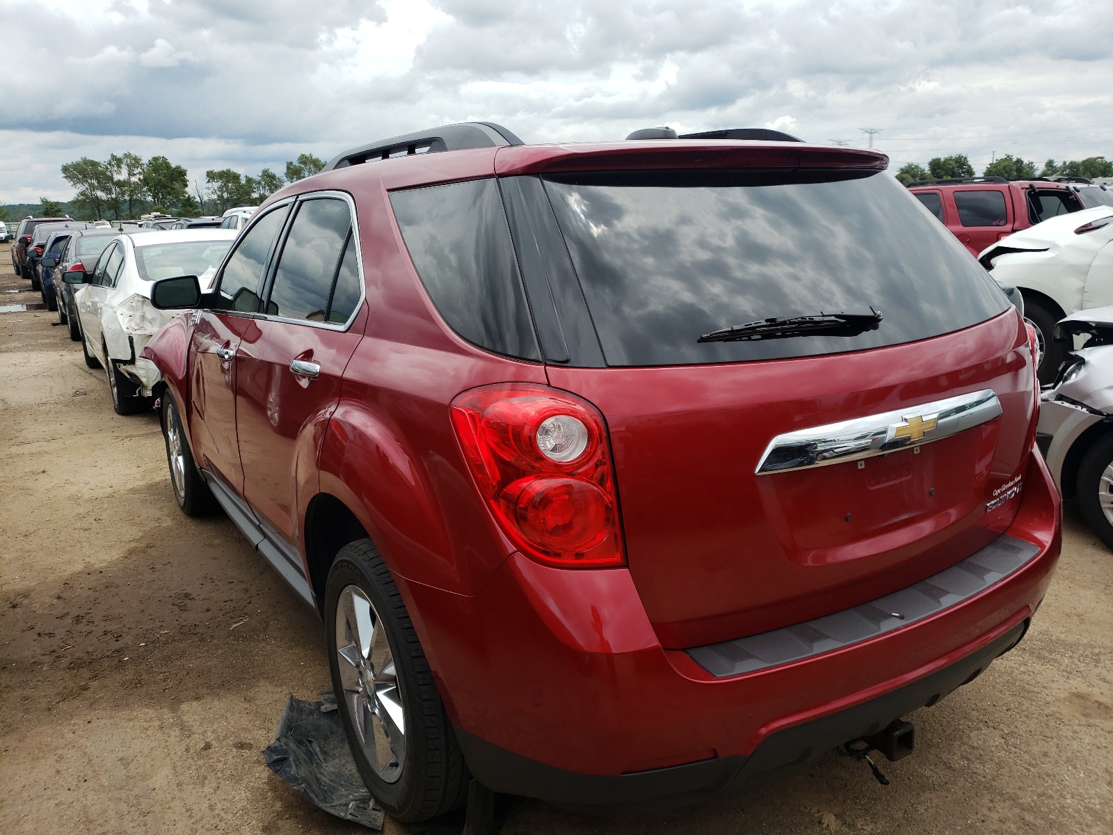 Photo 3 from auction – 2015 CHEVROLET EQUINOX LT with VIN 2GNALCEK1F6107413