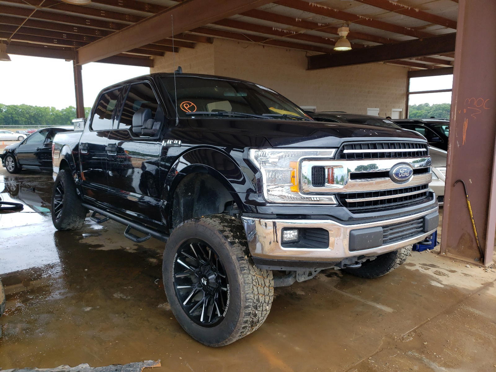 FORD F150 SUPER 2019 with VIN 1FTEW1E54KFC09563 - Photo from auction