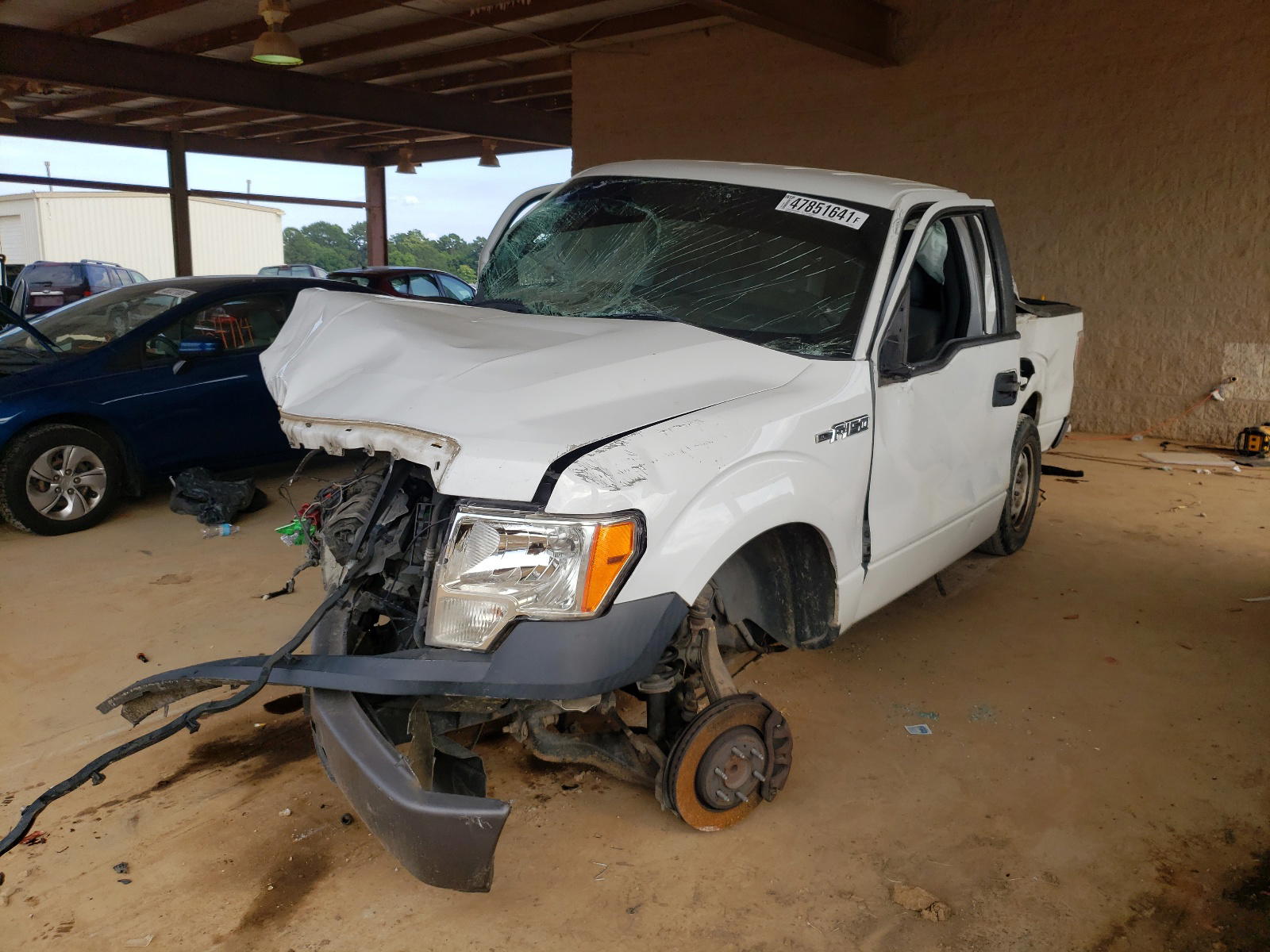 Photo 2 from auction – 2012 FORD F150 with VIN 1FTMF1CM4CFB58573