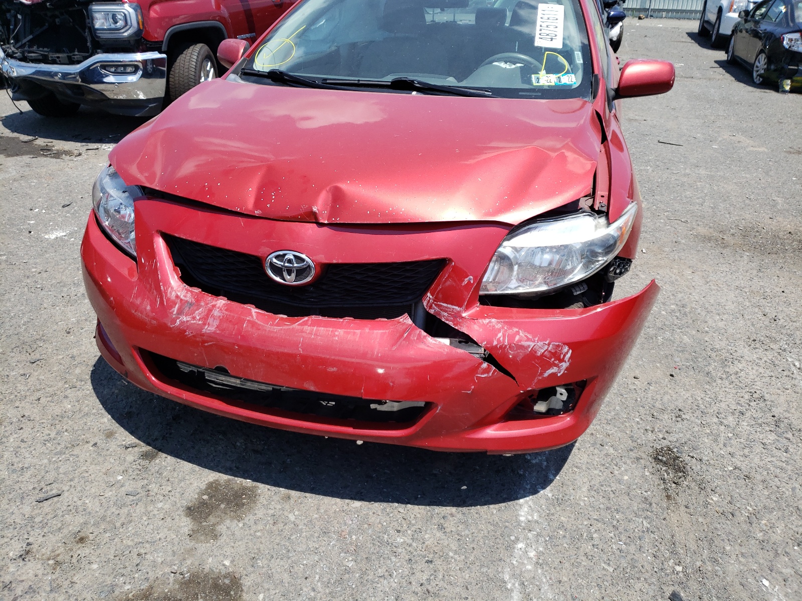 Photo 9 from auction – 2009 TOYOTA COROLLA BA with VIN 1NXBU40E59Z070403