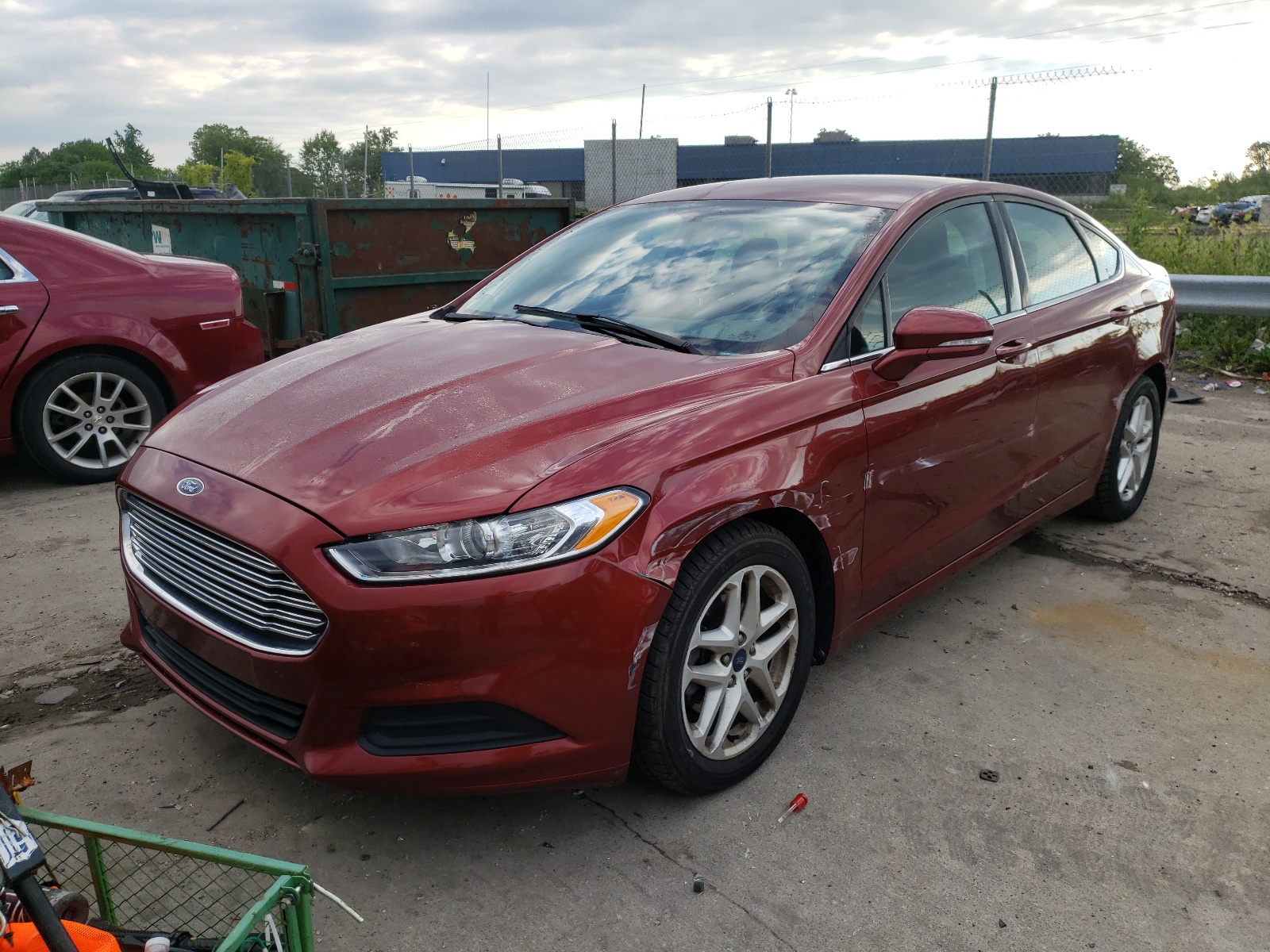 Photo 2 from auction – 2014 FORD FUSION SE with VIN 3FA6P0H75ER175638