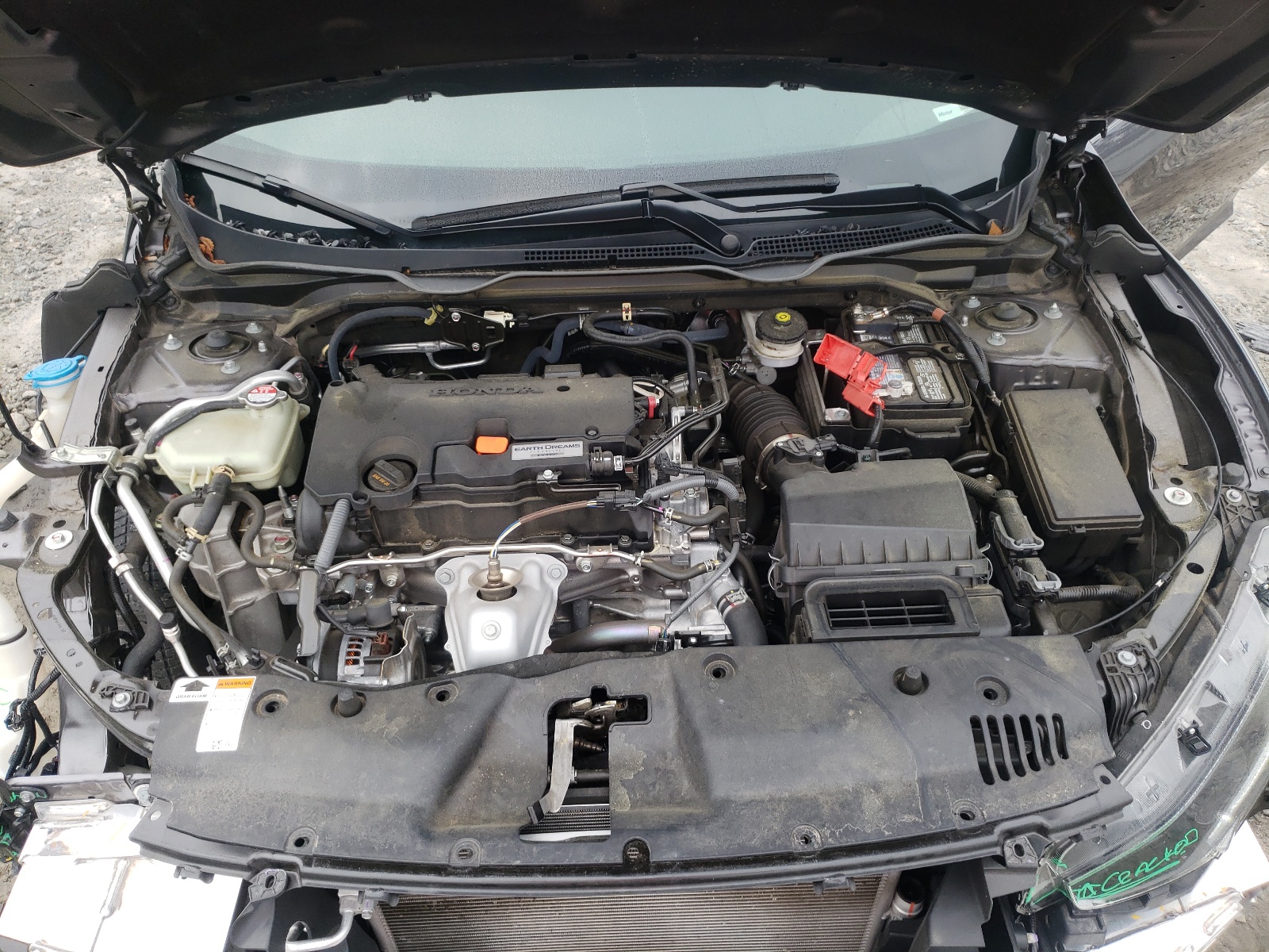 Photo 7 from auction – 2019 HONDA CIVIC LX with VIN 19XFC2F60KE039836