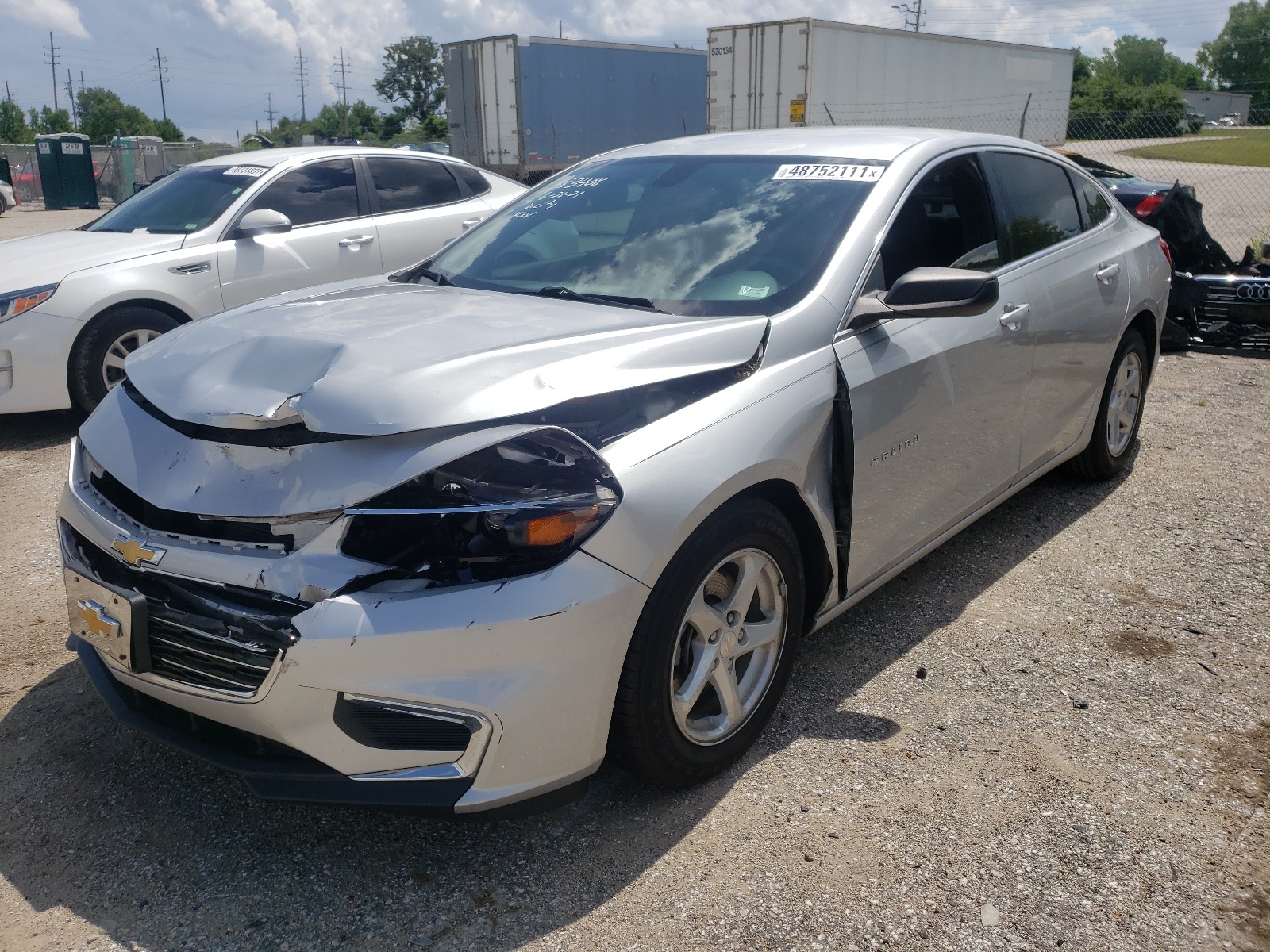 Photo 2 from auction – 2016 CHEVROLET MALIBU LS with VIN 1G1ZB5ST1GF346239