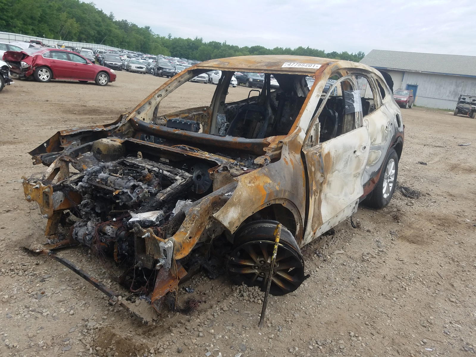 Photo 2 from auction – 2020 FORD ESCAPE SE with VIN 1FMCU9G69LUA89351