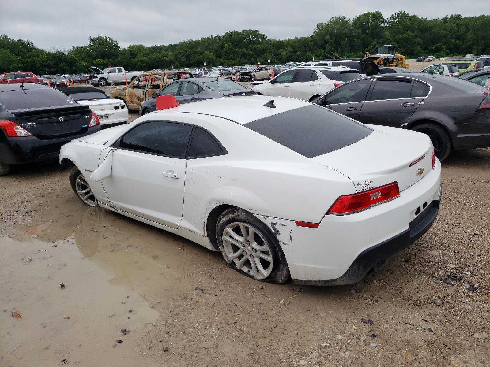 Photo 3 from auction – 2014 CHEVROLET CAMARO LT with VIN 2G1FB1E37E9183528
