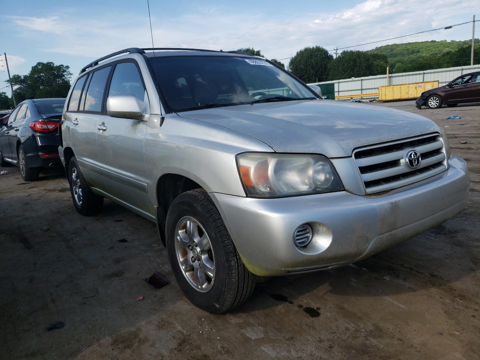 TOYOTA HIGHLANDER 2004 with VIN JTEEP21A240005514 - Photo from auction