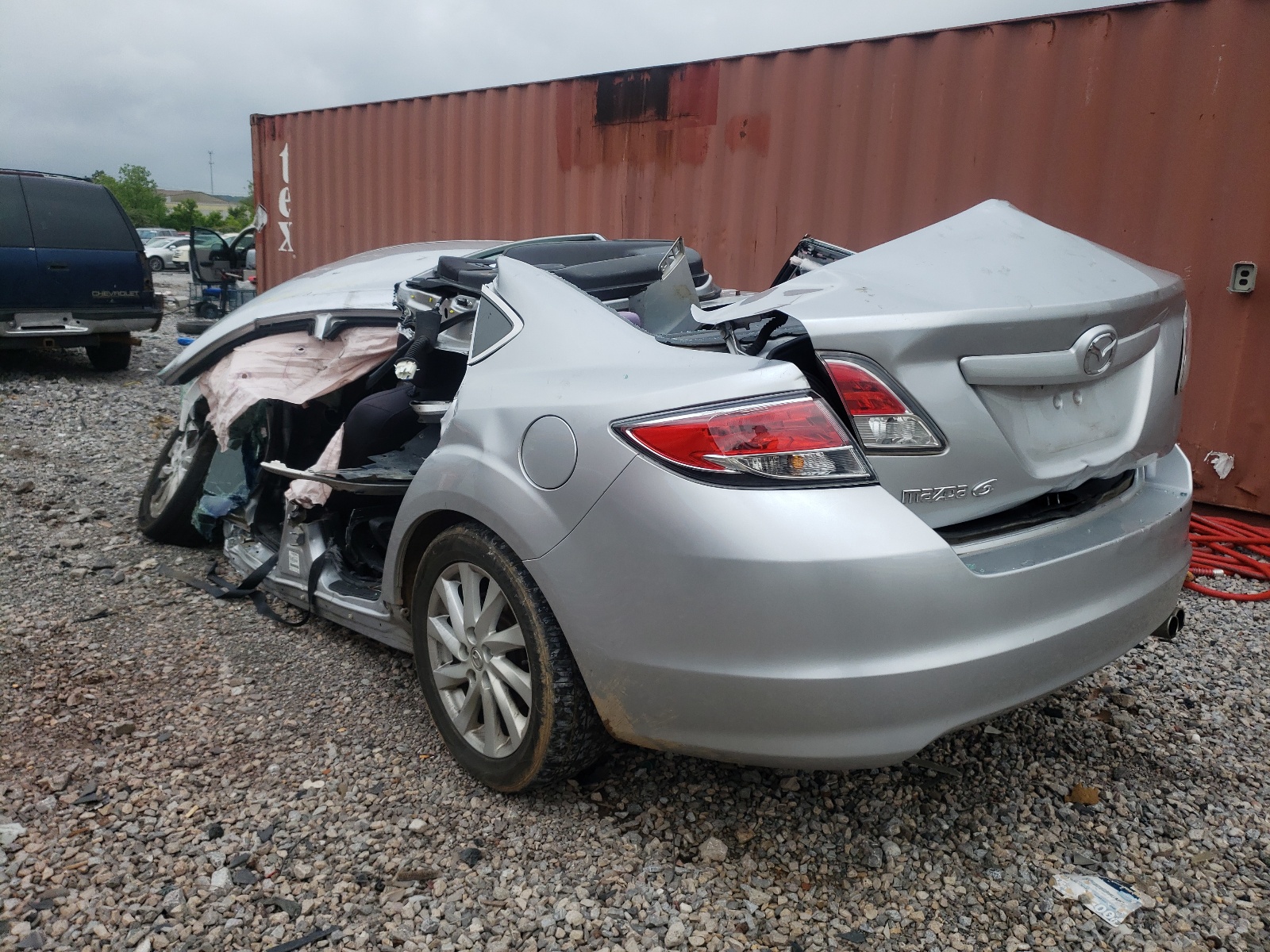 Photo 3 from auction – 2012 MAZDA 6 I with VIN 1YVHZ8DH6C5M08995