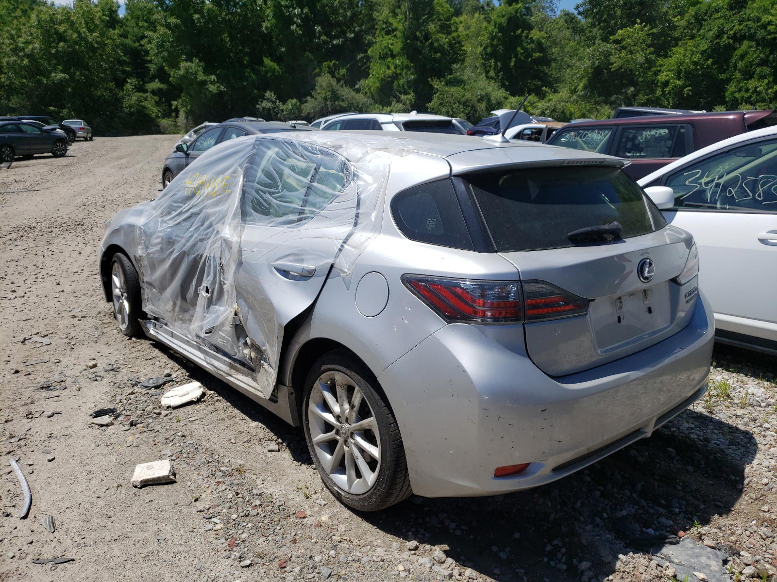 Photo 3 from auction – 2012 LEXUS CT200H with VIN JTHKD5BH3C2092158