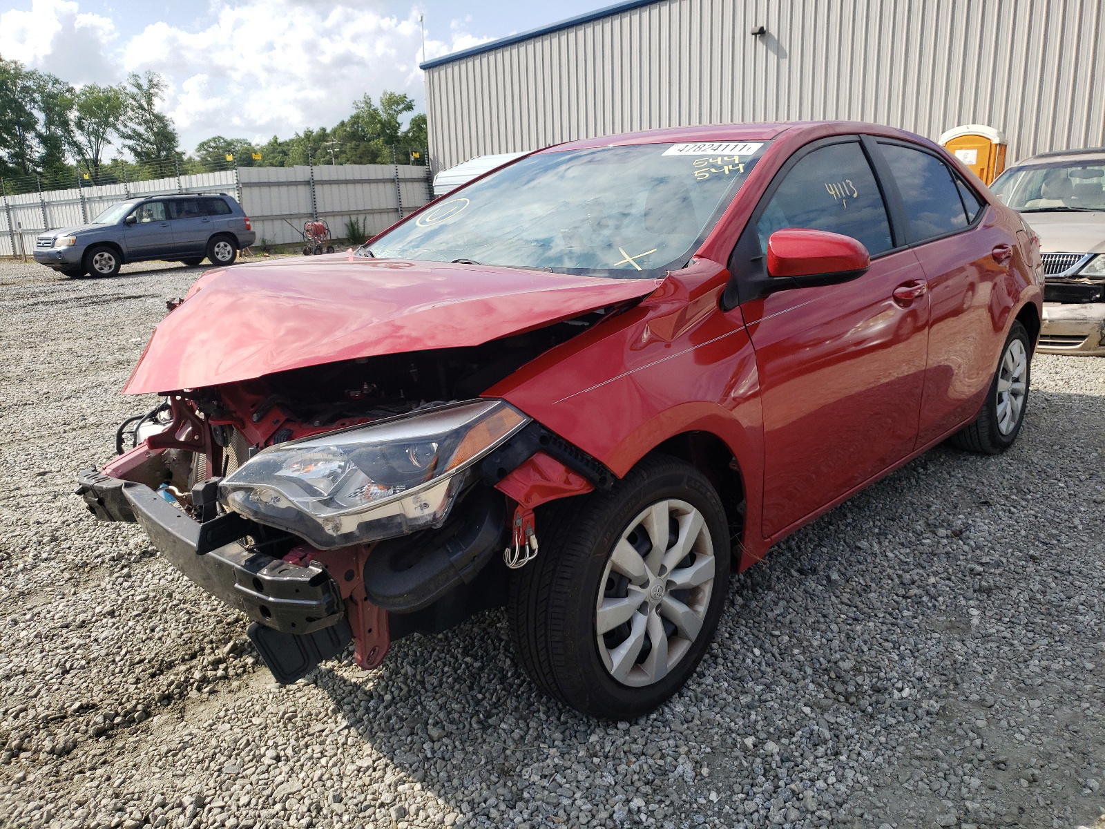 Photo 2 from auction – 2016 TOYOTA COROLLA L with VIN 5YFBURHE5GP544544