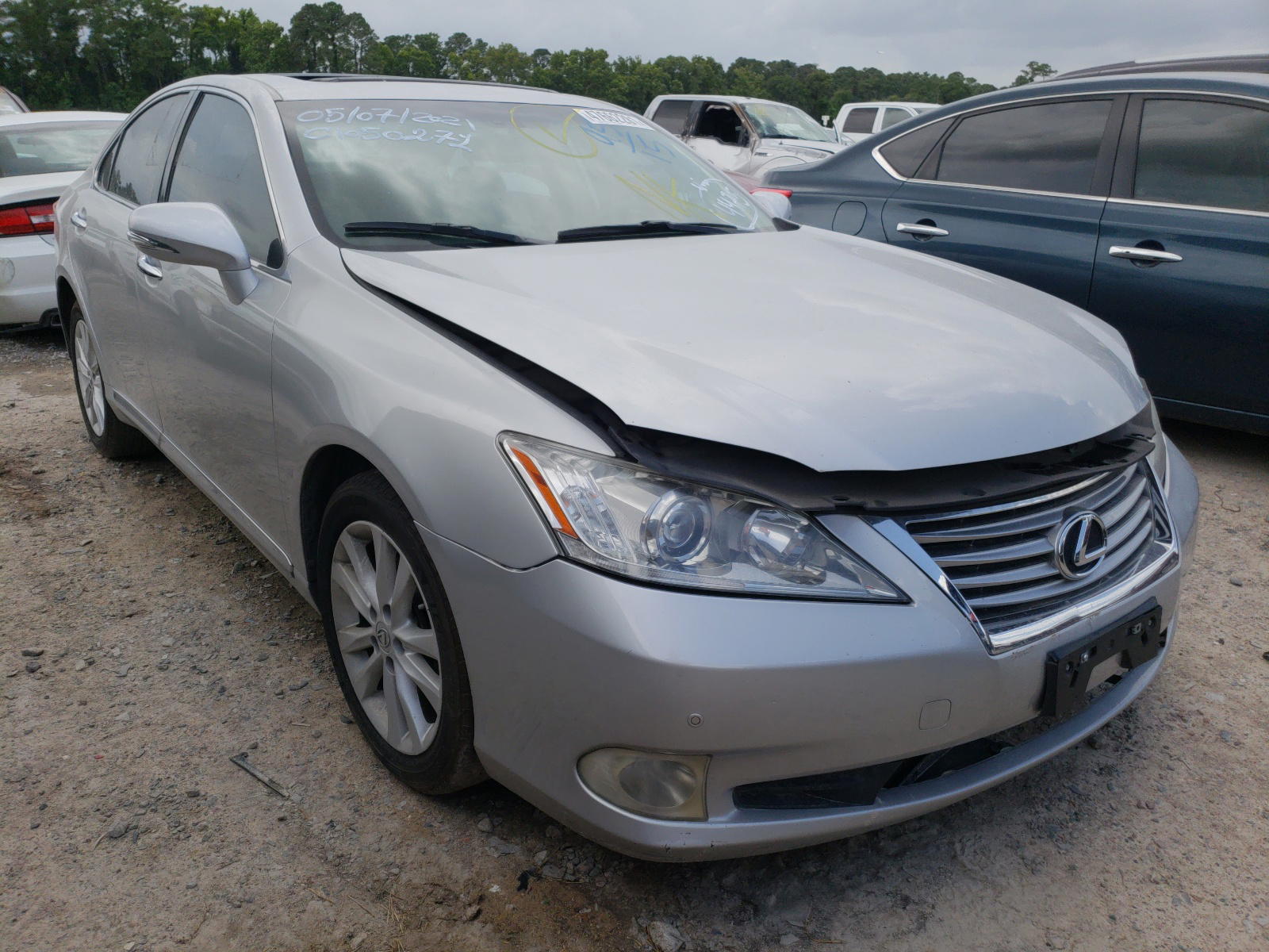 LEXUS ES 350 2010 with VIN JTHBK1EG7A2344475 - Photo from auction