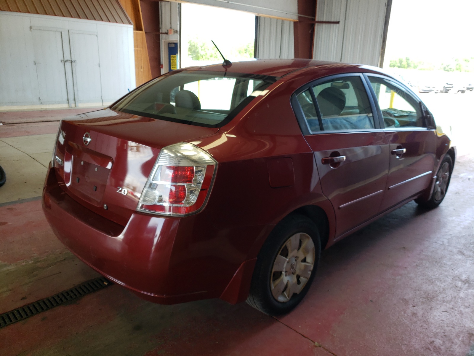 Photo 4 from auction – 2007 NISSAN SENTRA 2.0 with VIN 3N1AB61E17L678848