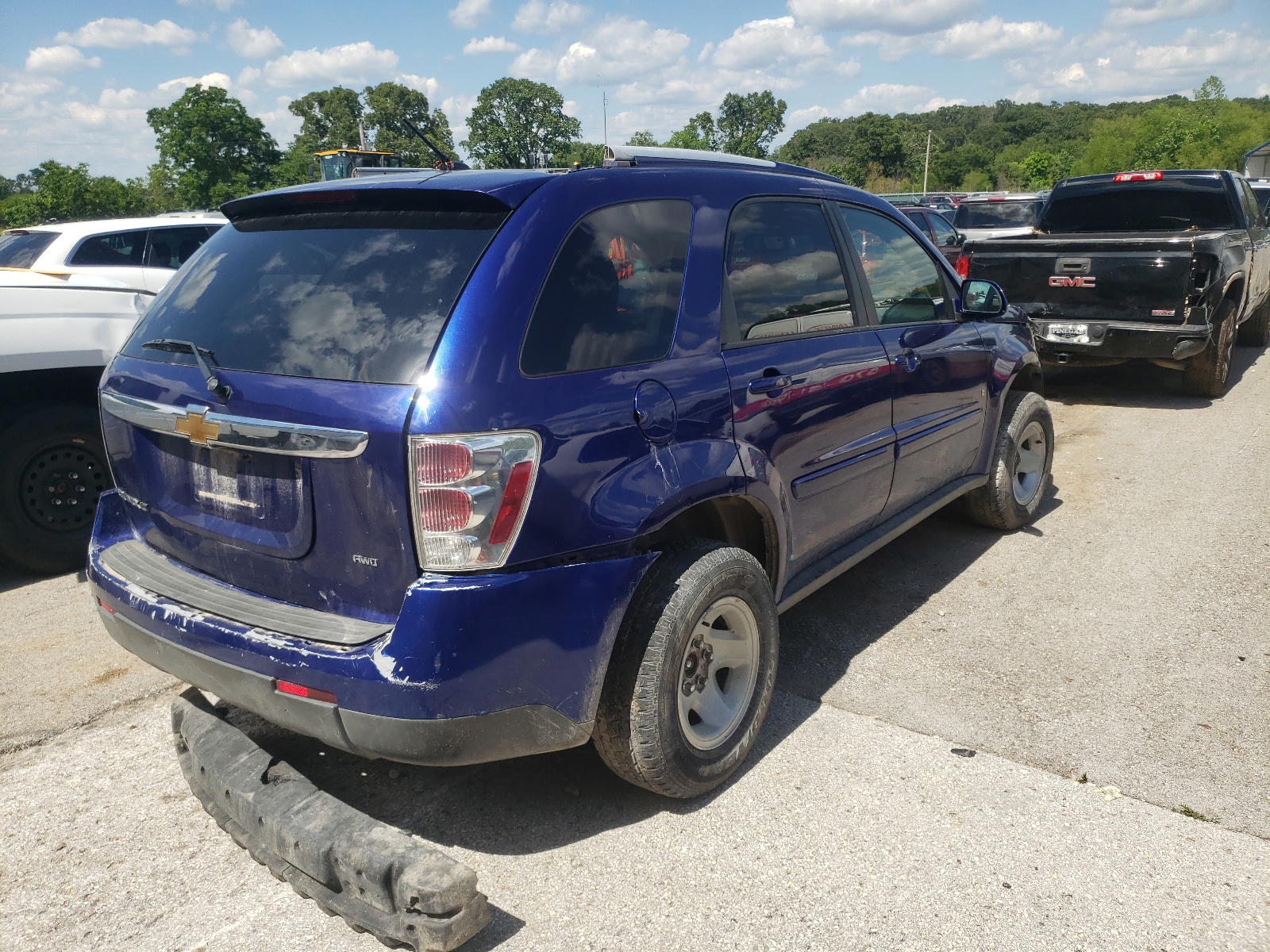 Photo 4 from auction – 2007 CHEVROLET EQUINOX LT with VIN 2CNDL73F276018689