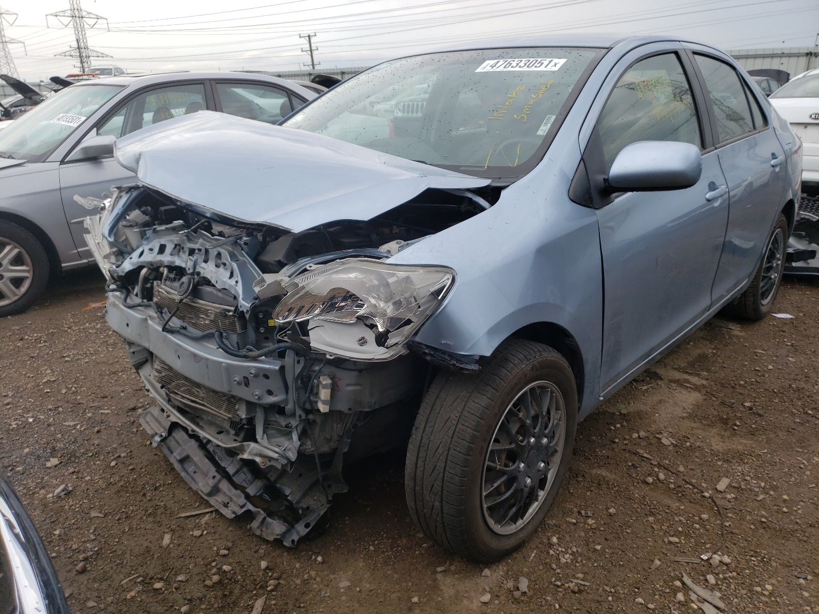 Photo 2 from auction – 2010 TOYOTA YARIS with VIN JTDBT4K35A4078430