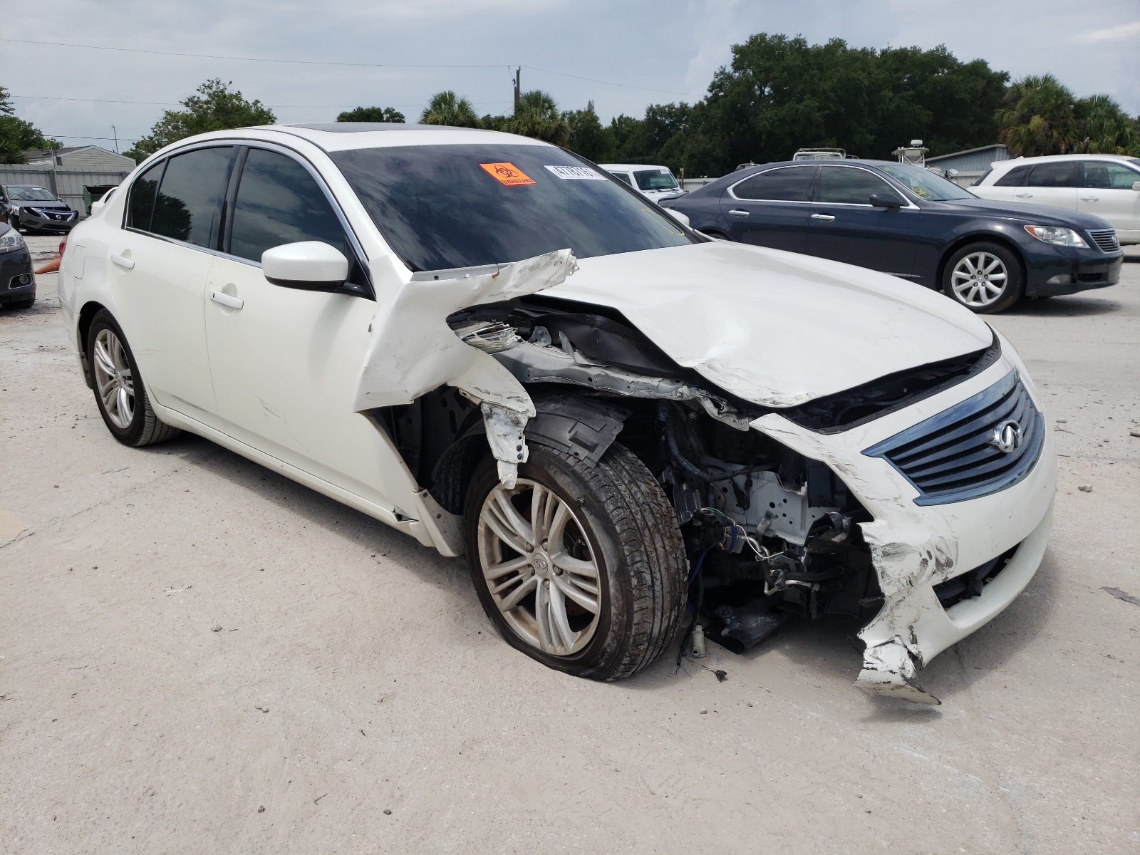 Photo 1 from auction – 2011 INFINITI G37 with VIN JN1CV6ARXBM354797