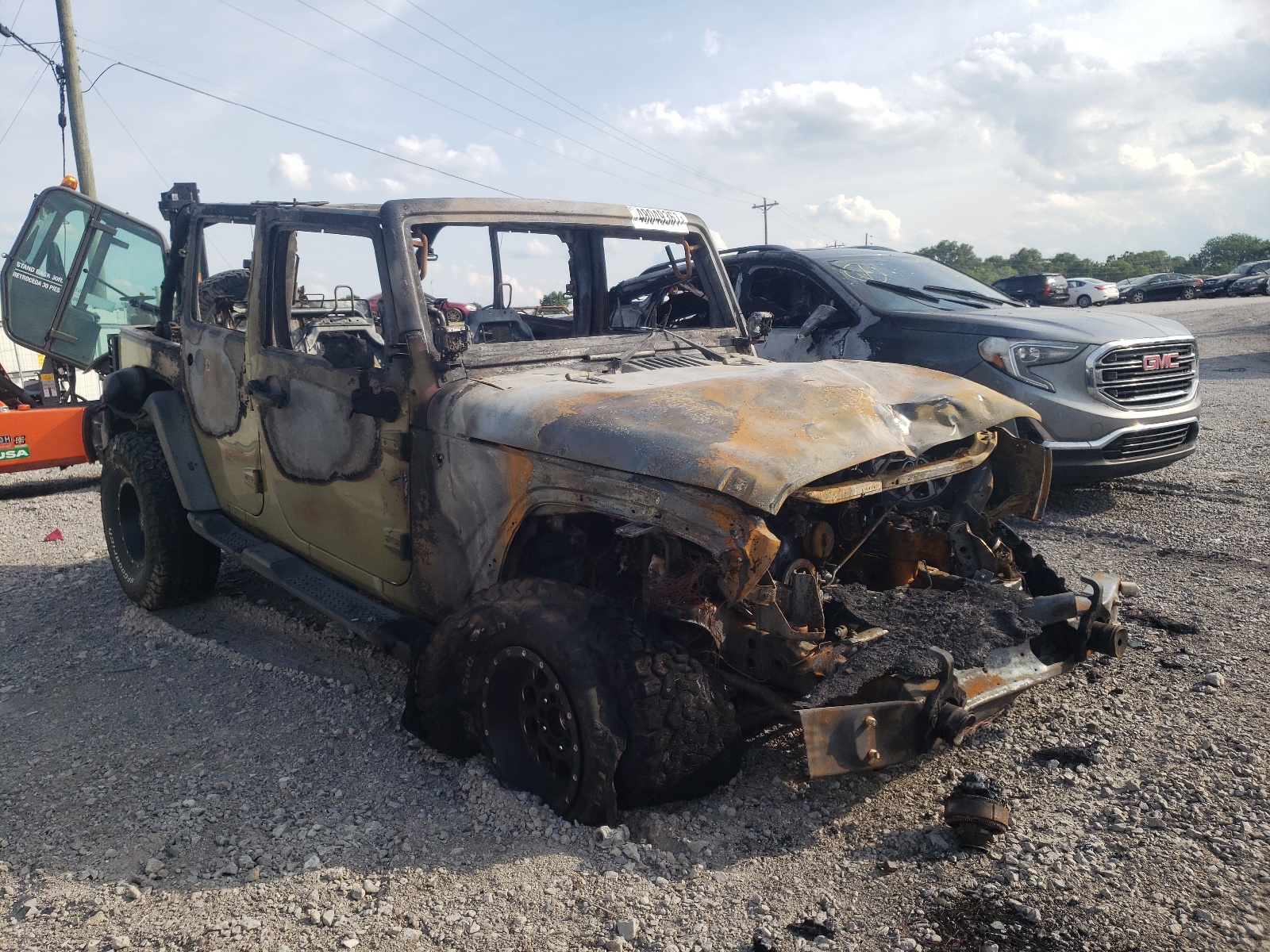 Photo 1 from auction – 2013 JEEP WRANGLER U with VIN 1C4BJWDG5DL559595