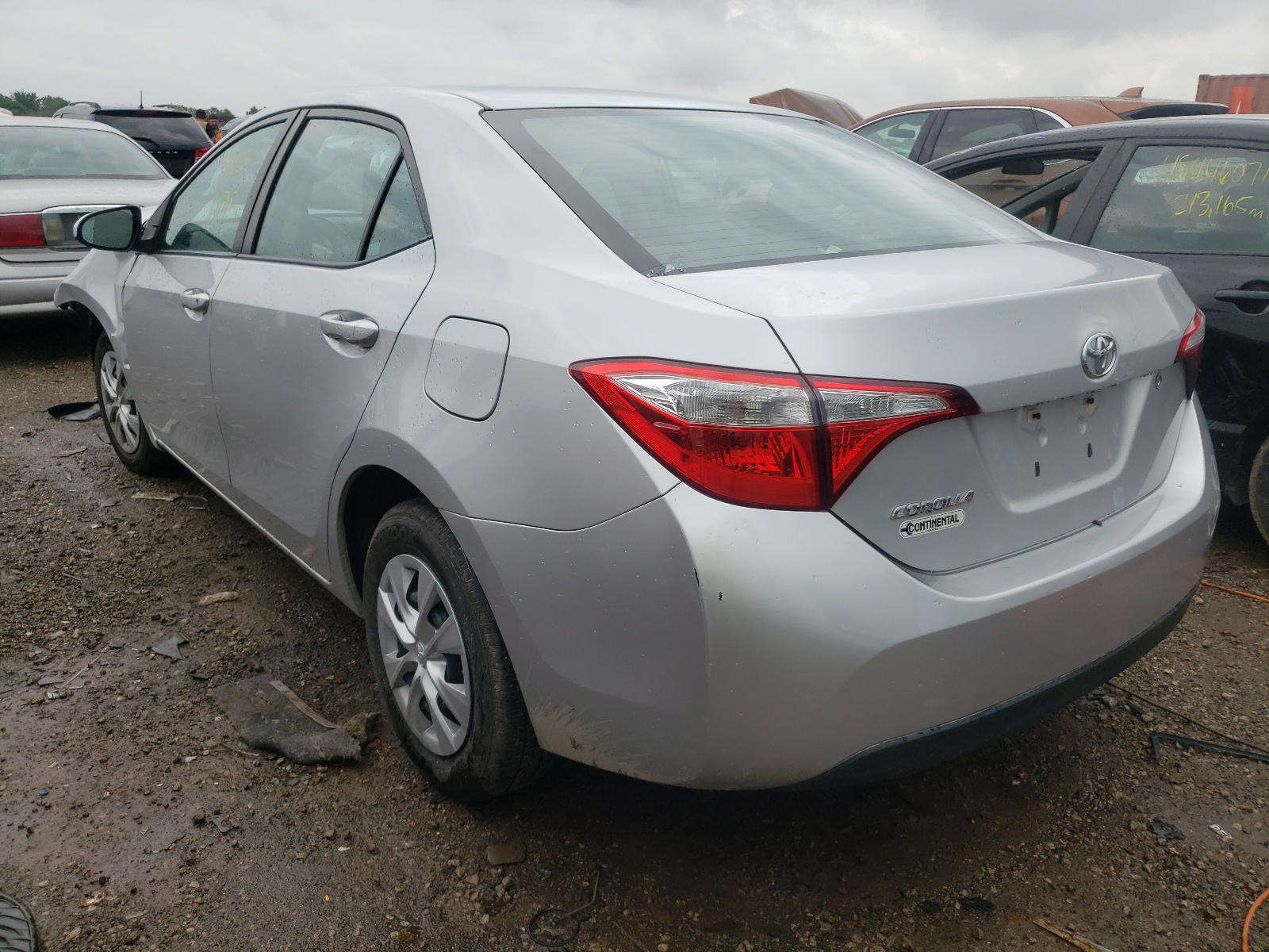 Photo 3 from auction – 2014 TOYOTA COROLLA L with VIN 5YFBURHEXEP070684