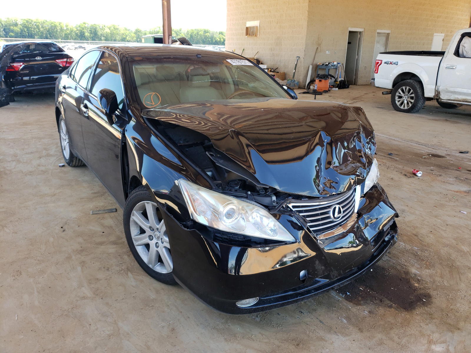 LEXUS ES 350 2008 with VIN JTHBJ46G482205210 - Photo from auction