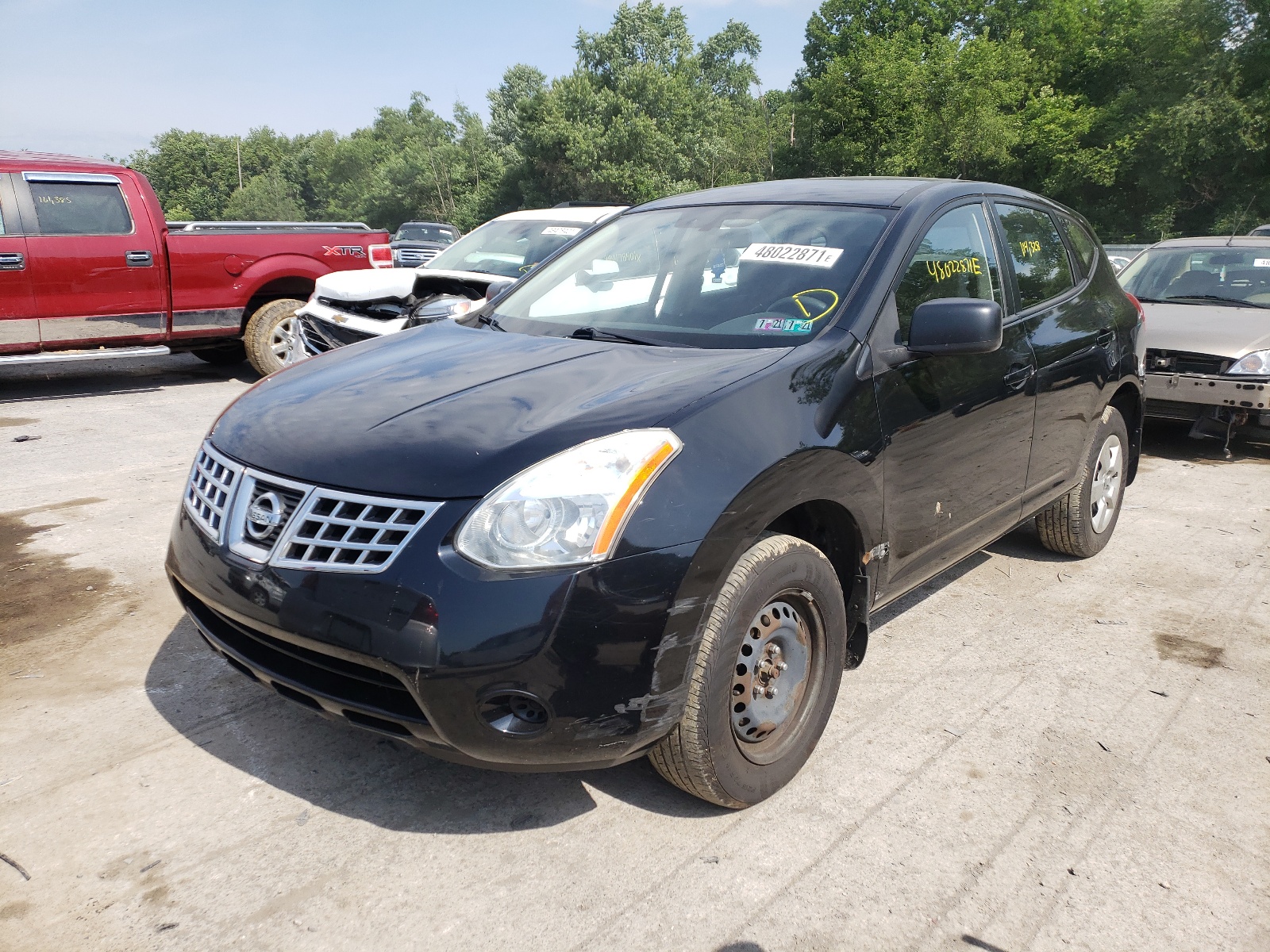 Photo 2 from auction – 2008 NISSAN ROGUE S with VIN JN8AS58V18W136162