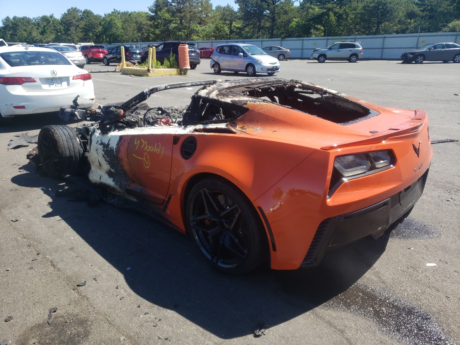 Photo 3 from auction – 2019 CHEVROLET CORVETTE Z with VIN 1G1Y52D94K5802137