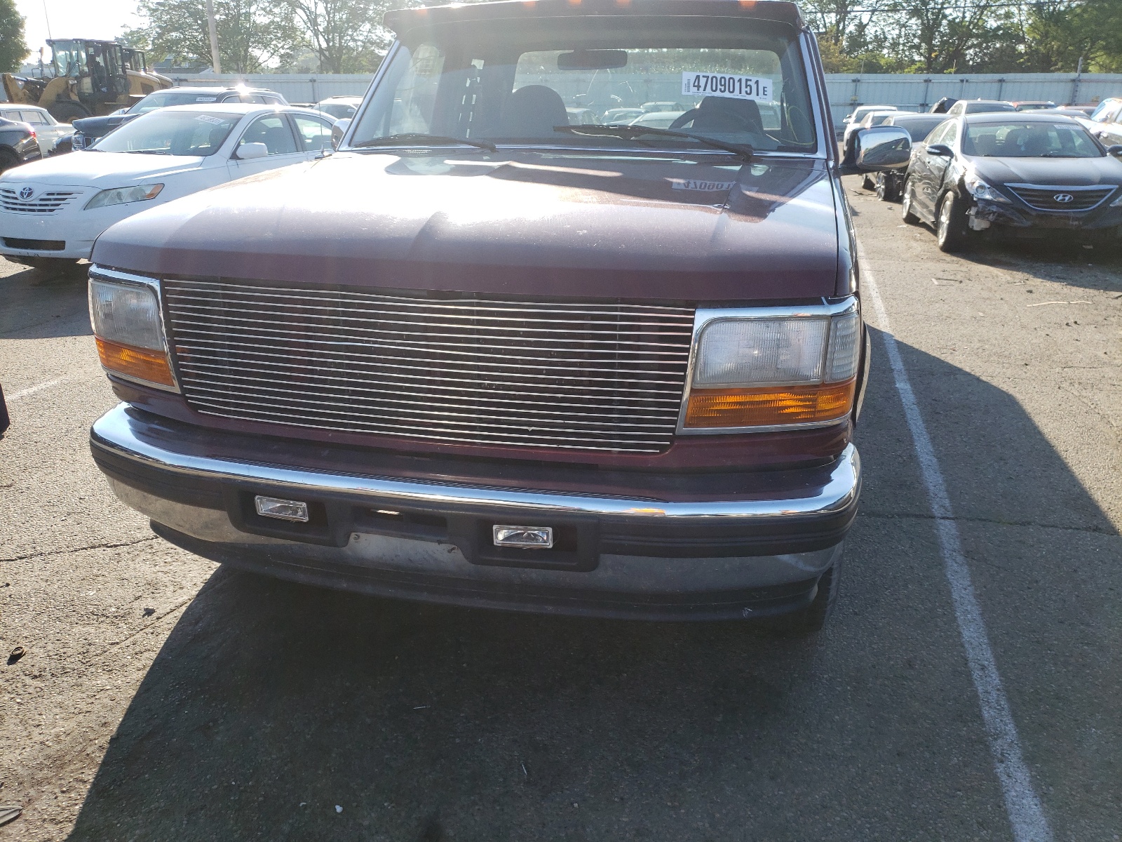 Photo 9 from auction – 1996 FORD F150 with VIN 1FTEX15Y1TKA54180