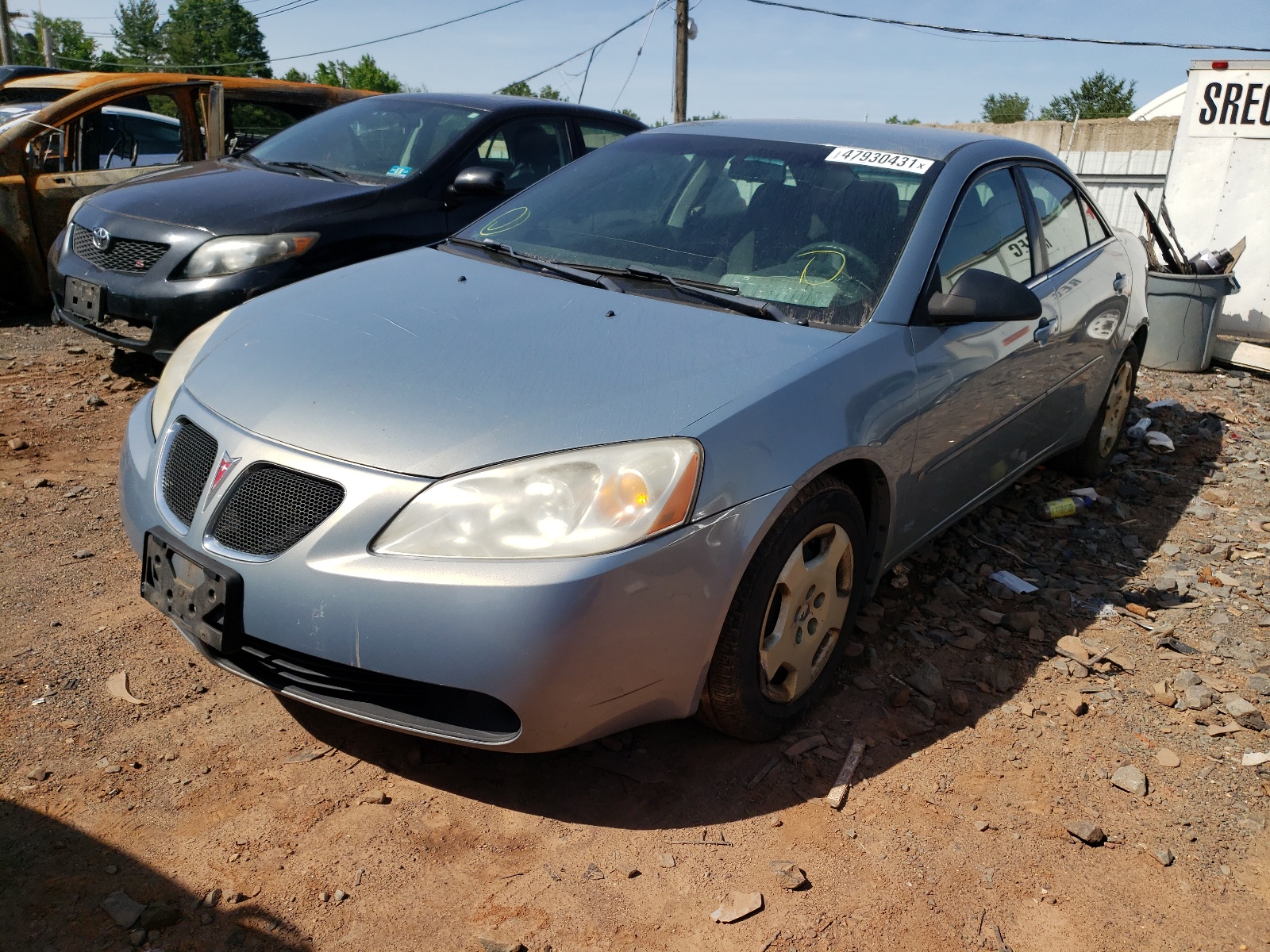 Photo 2 from auction – 2007 PONTIAC G6 with VIN 1G2ZF58B774275882