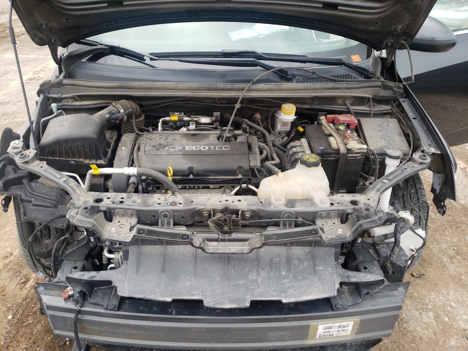 Photo 7 from auction – 2017 CHEVROLET SONIC LT with VIN 1G1JD6SH9H4130483