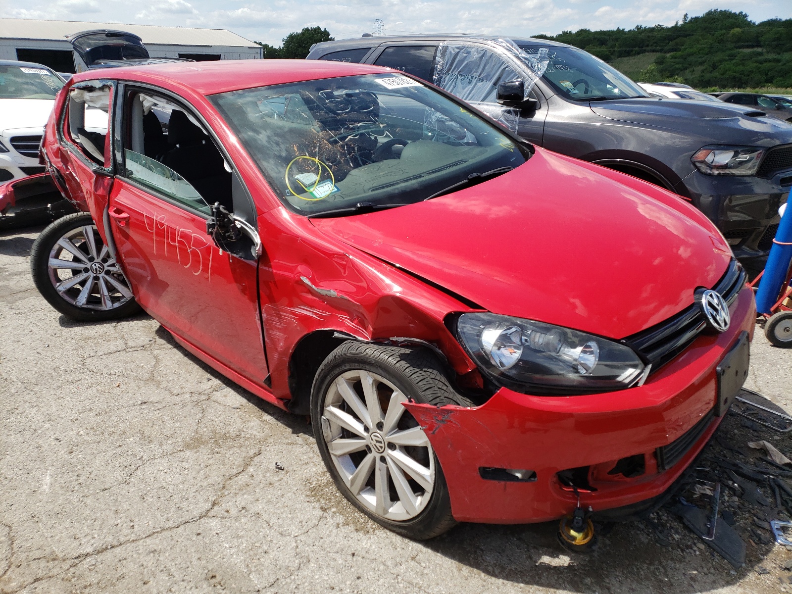 Photo 1 from auction – 2013 VOLKSWAGEN GOLF with VIN WVWBM7AJ9DW027956