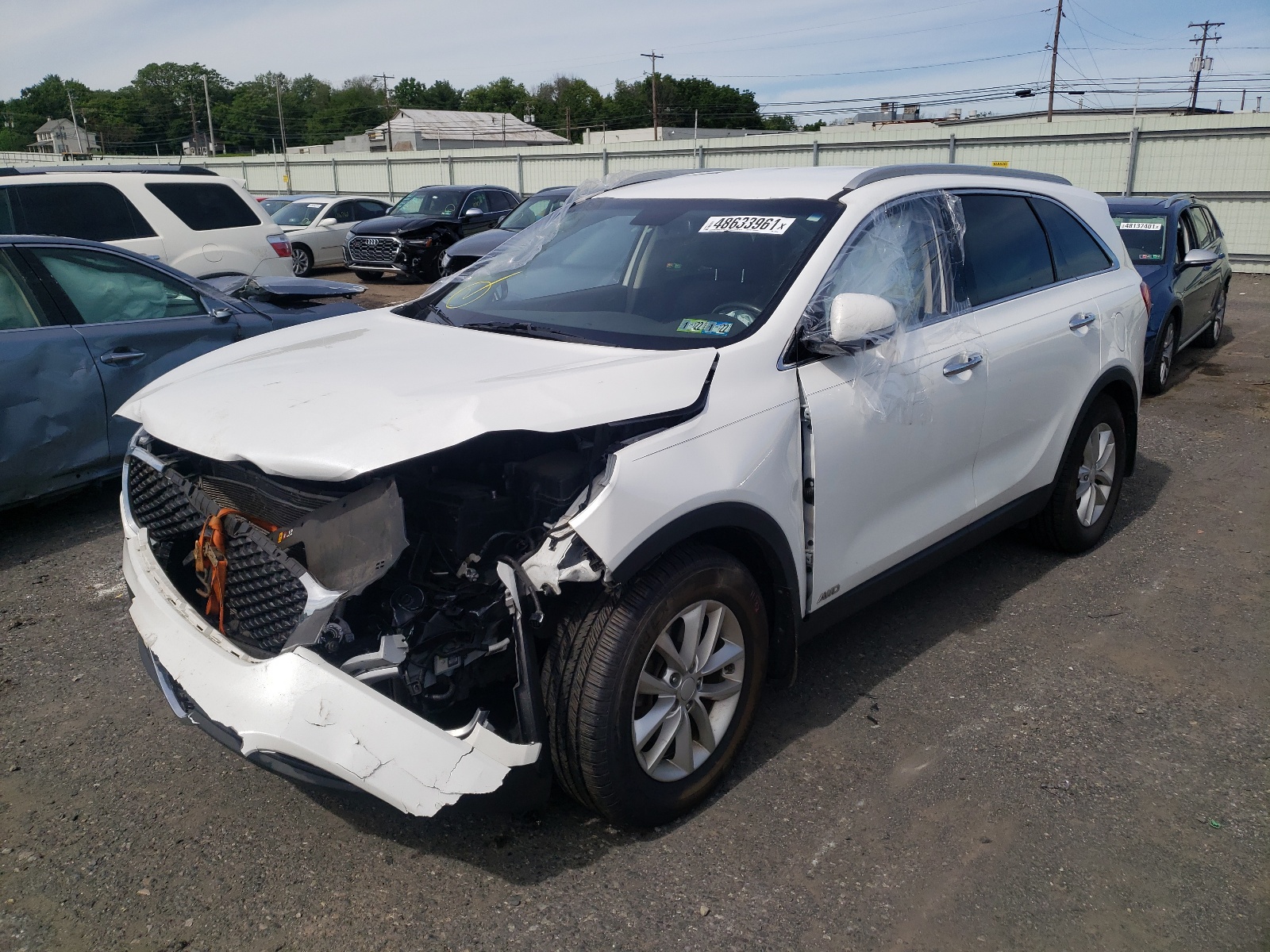 Photo 2 from auction – 2018 KIA SORENTO LX with VIN 5XYPGDA36JG414244