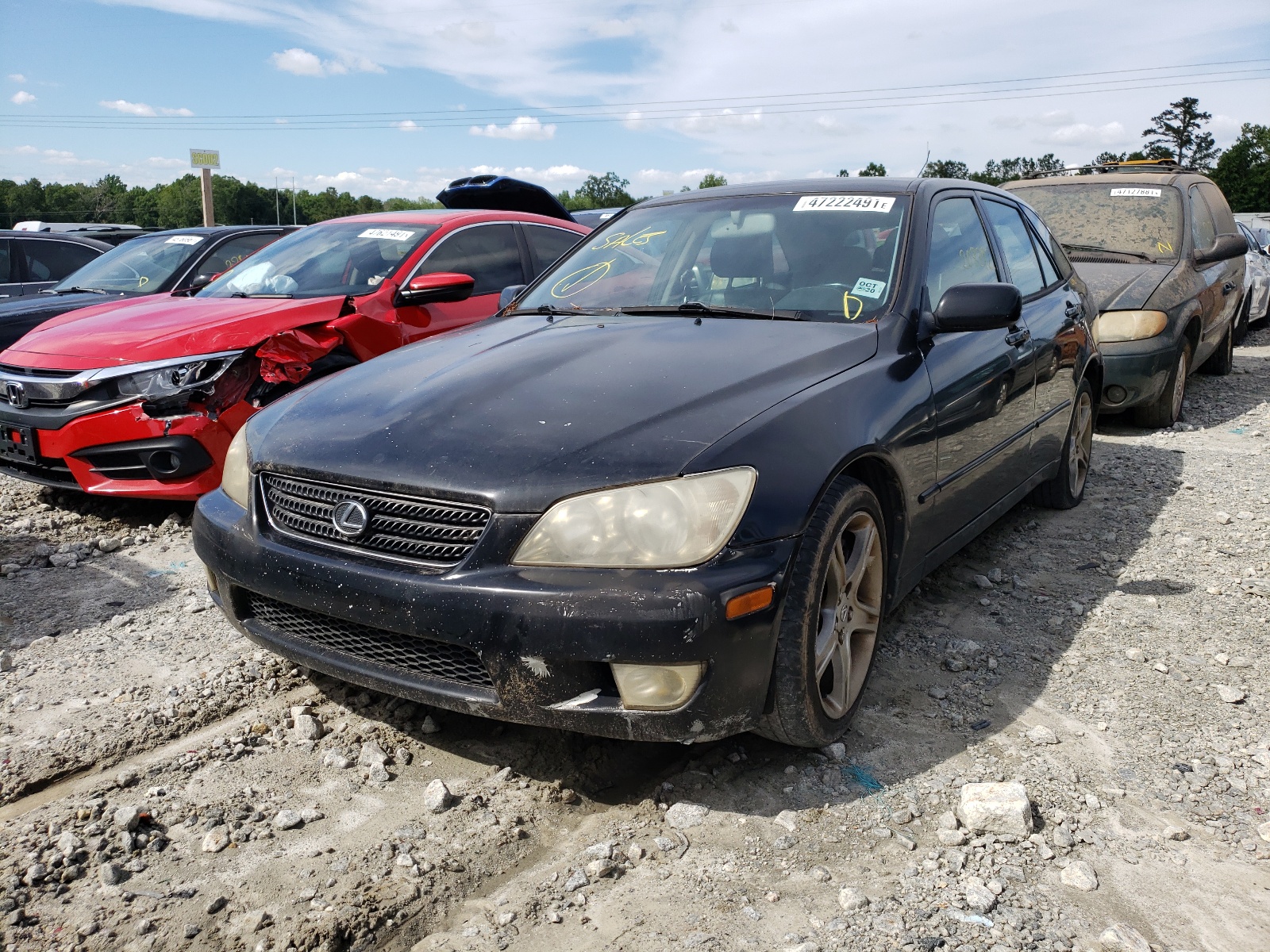Photo 2 from auction – 2002 LEXUS IS 300 SPO with VIN JTHED192320037839