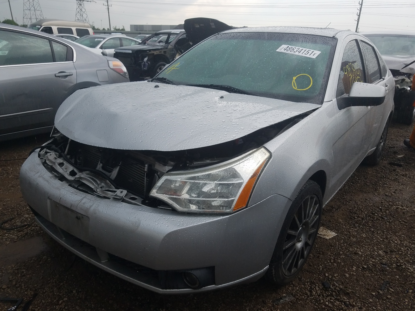 Photo 2 from auction – 2009 FORD FOCUS SES with VIN 1FAHP36N29W111670