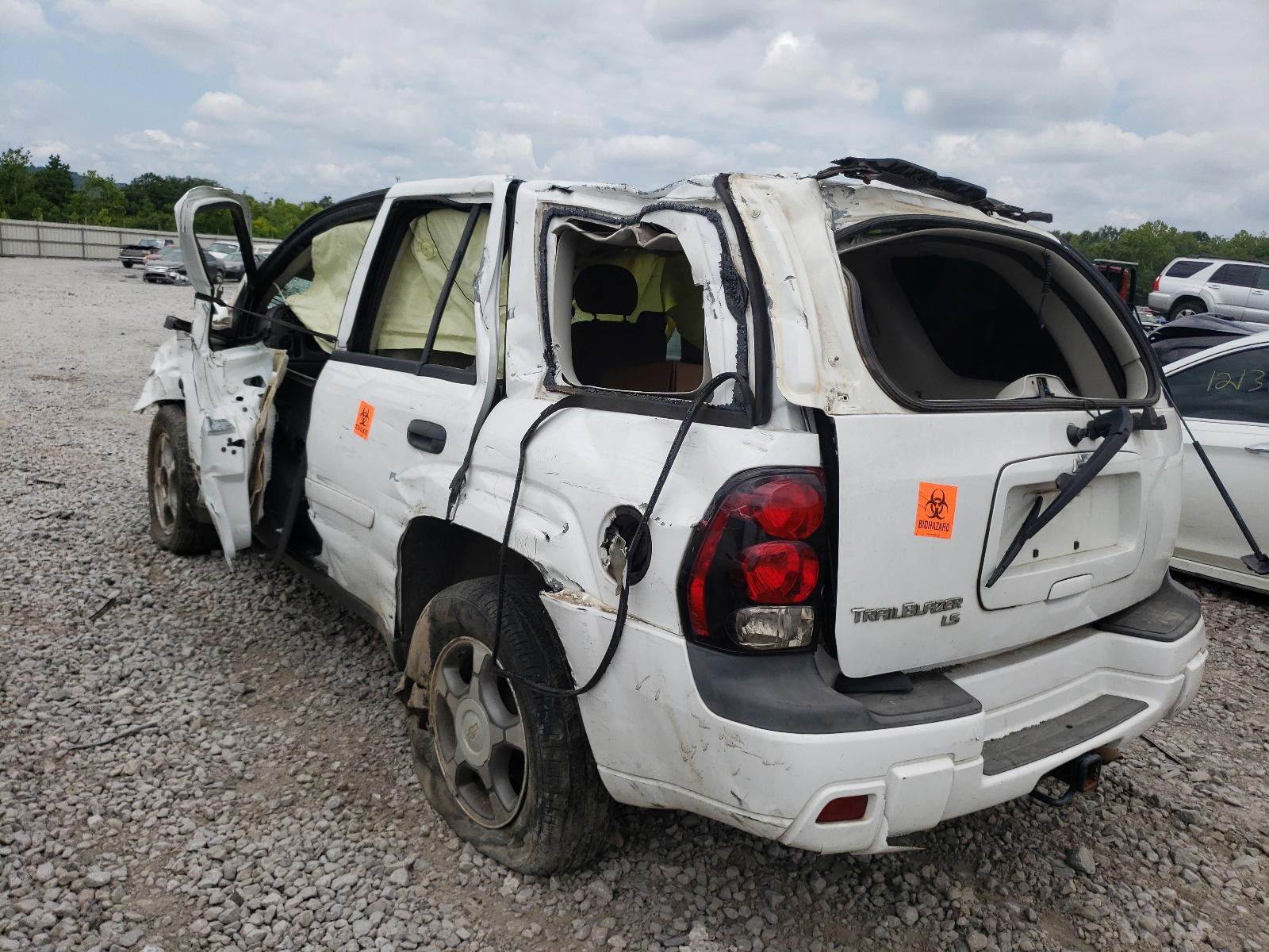 Photo 3 from auction – 2008 CHEVROLET TRAILBLAZE with VIN 1GNDS13S682140348