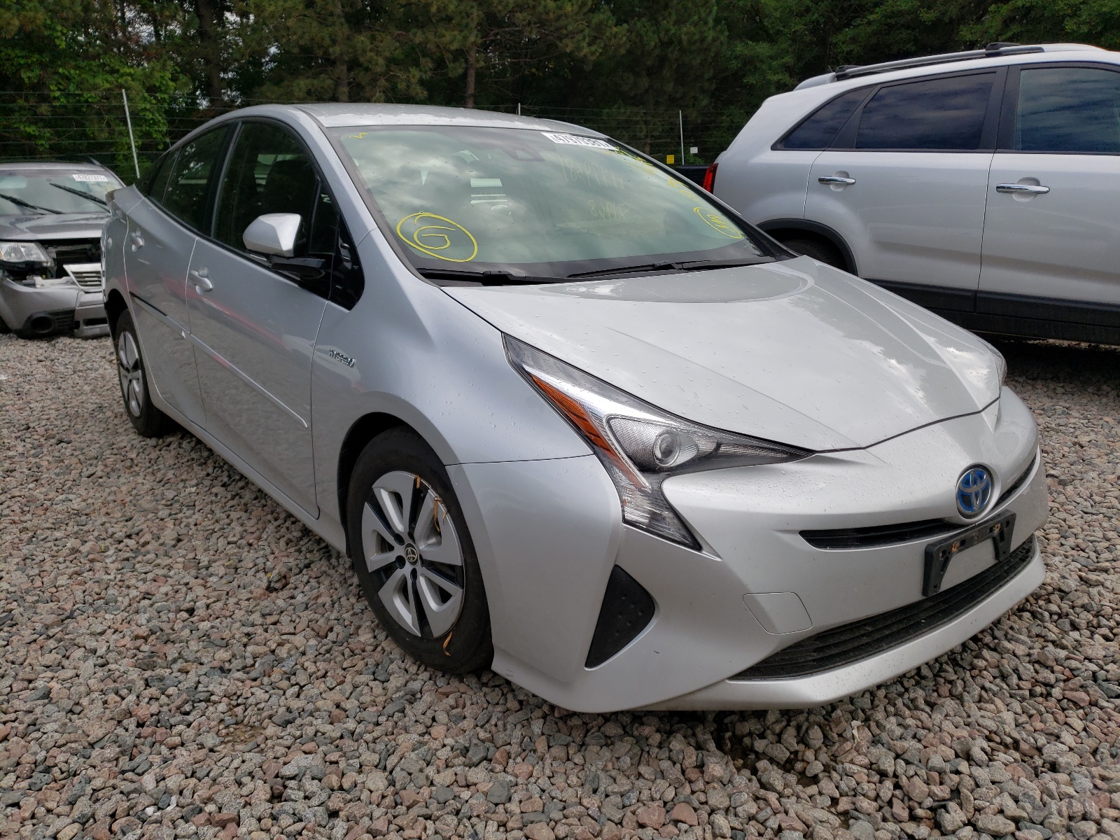 TOYOTA PRIUS 2017 with VIN JTDKARFU2H3033919 - Photo from auction