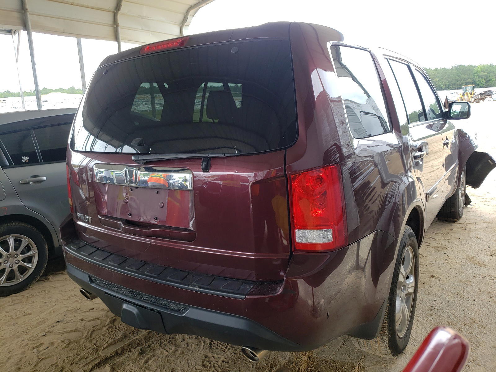 Photo 4 from auction – 2013 HONDA PILOT EXL with VIN 5FNYF3H52DB041126