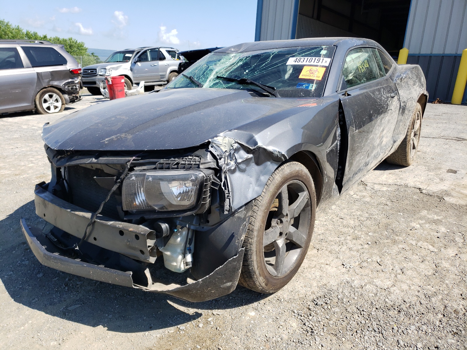 Photo 2 from auction – 2010 CHEVROLET CAMARO with VIN 2G1FC1EVXA9201500