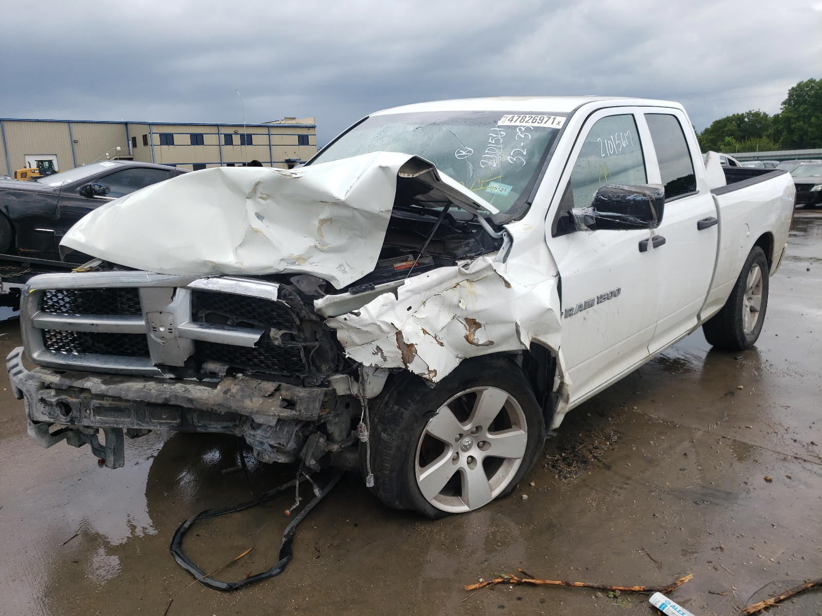 Photo 2 from auction – 2012 DODGE RAM 1500 S with VIN 1C6RD6FT8CS166279