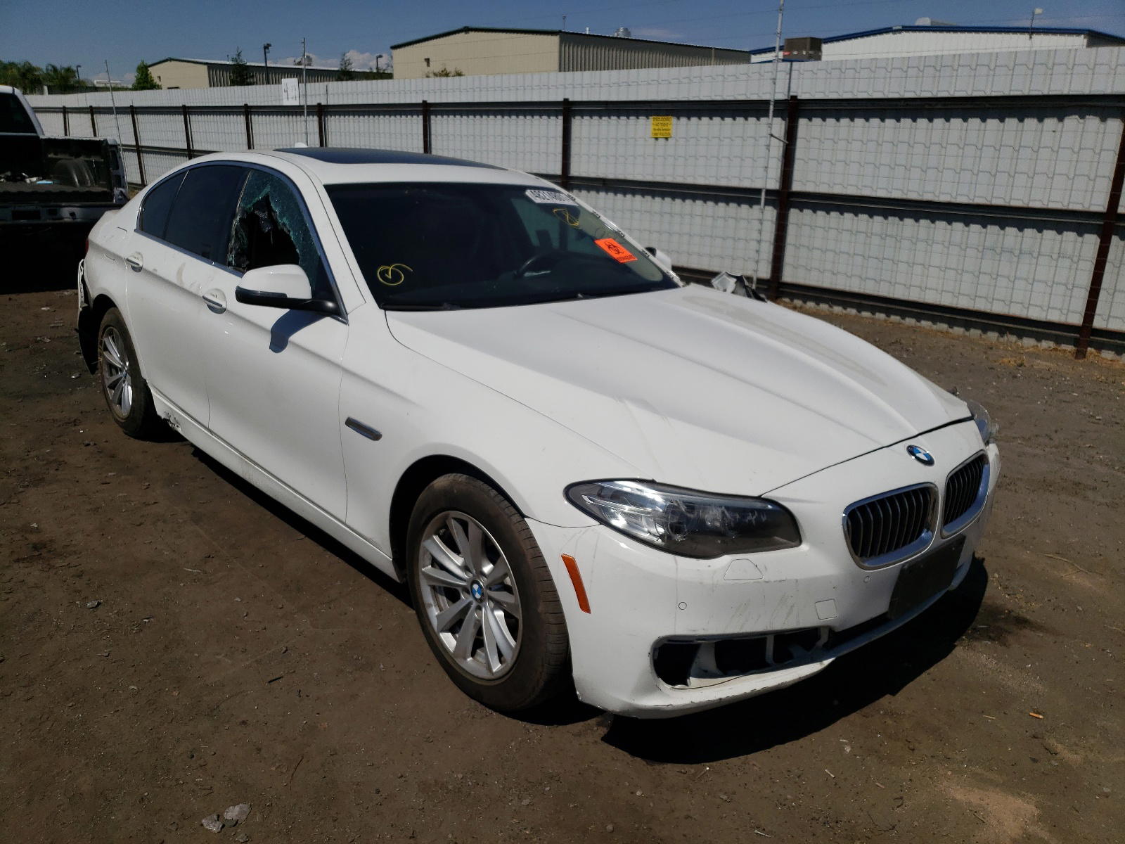 BMW 528 I 2014 with VIN WBA5A5C58ED020887 - Photo from auction