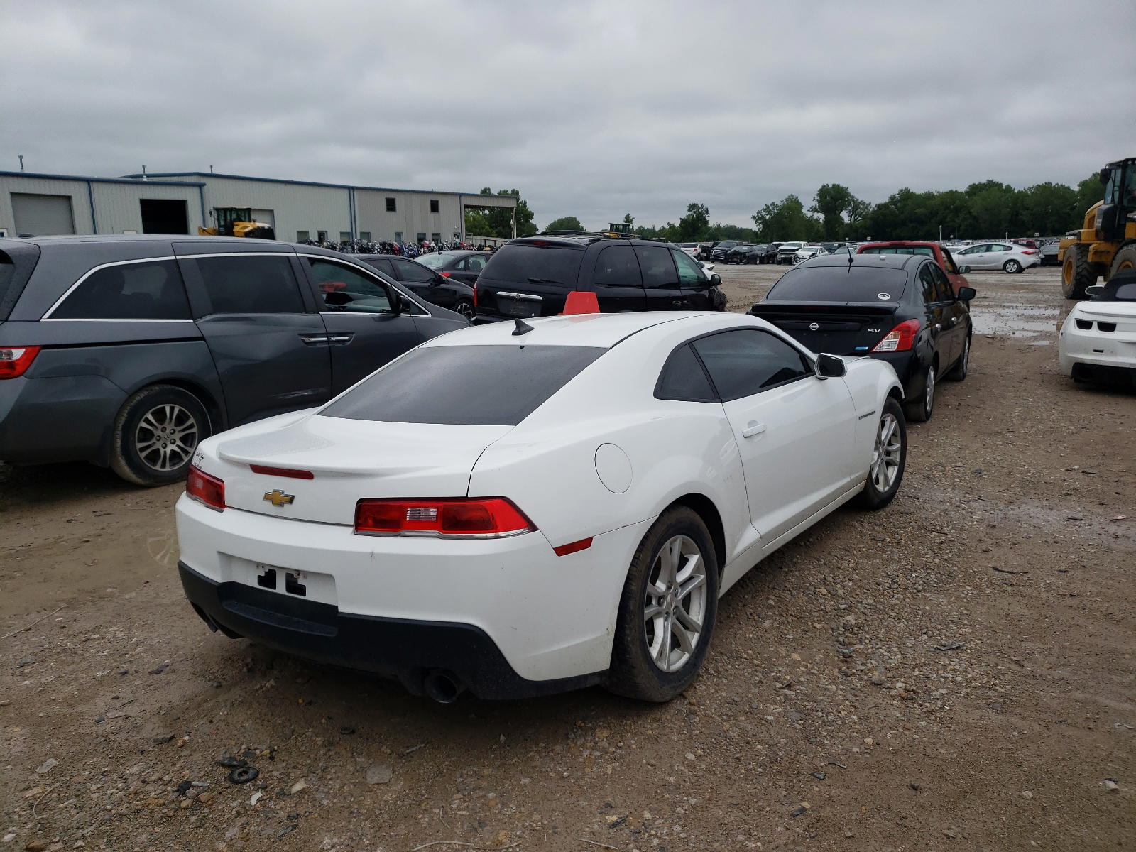 Photo 4 from auction – 2014 CHEVROLET CAMARO LT with VIN 2G1FB1E37E9183528