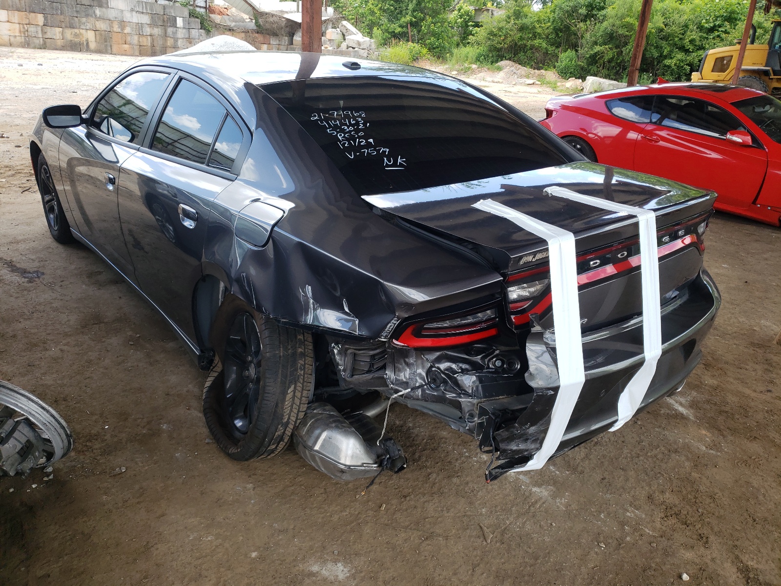 Photo 3 from auction – 2019 DODGE CHARGER SX with VIN 2C3CDXBGXKH707579