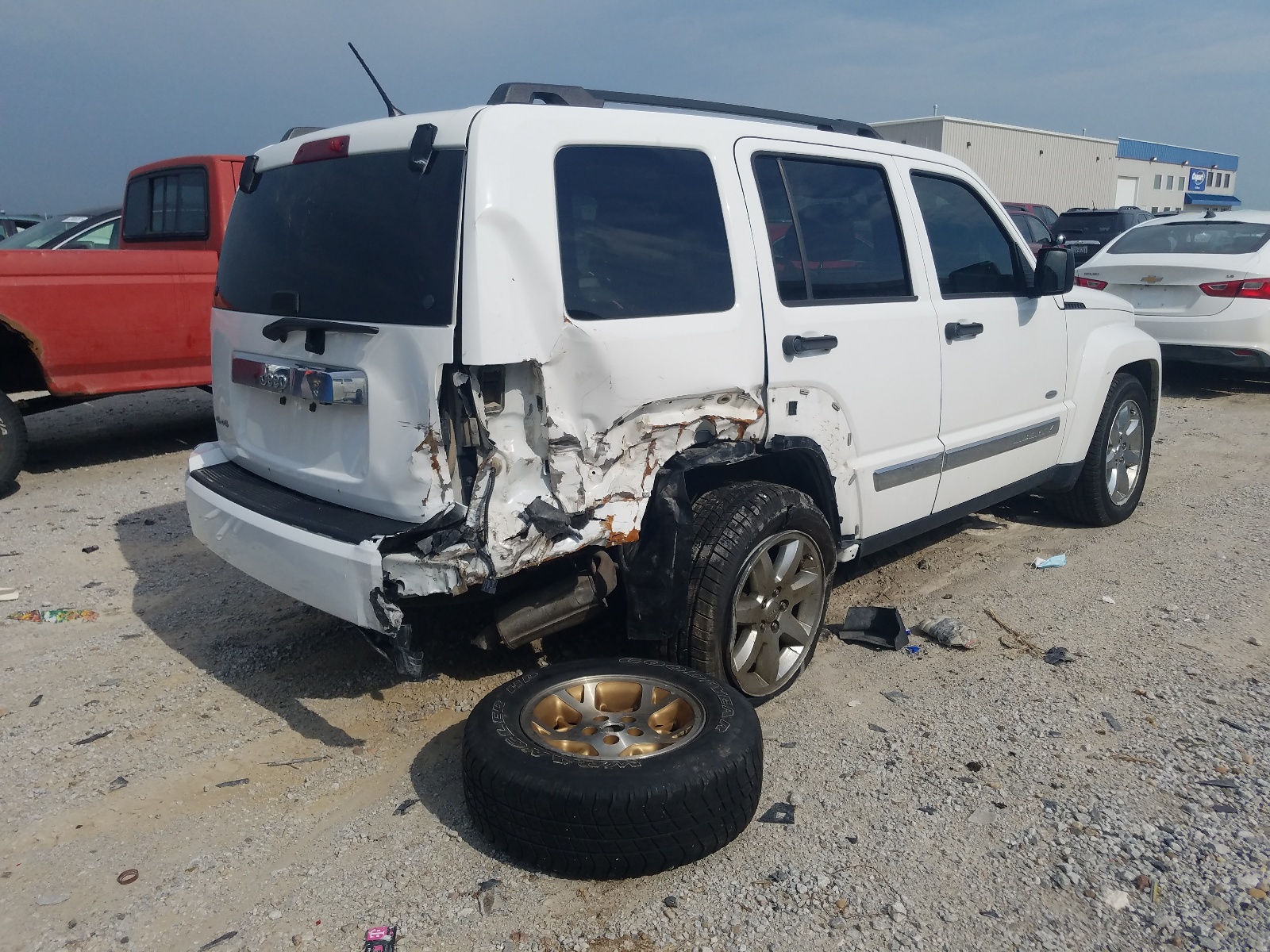 Photo 4 from auction – 2012 JEEP LIBERTY SP with VIN 1C4PJMAK2CW186273
