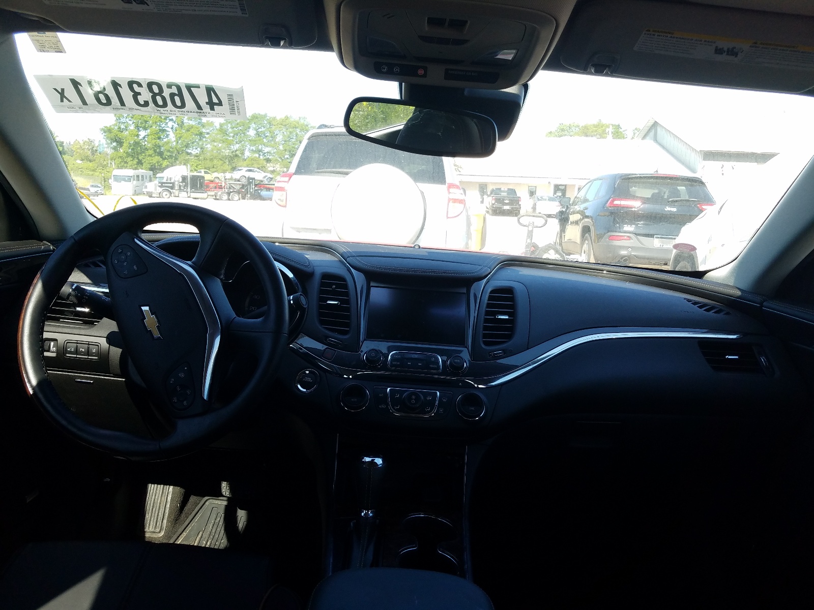 Photo 9 from auction – 2014 CHEVROLET IMPALA LTZ with VIN 1G1155S36EU135308