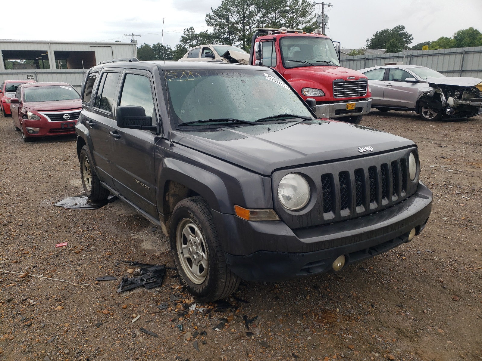 JEEP PATRIOT SP 2014 with VIN 1C4NJPBA1ED851323 - Photo from auction