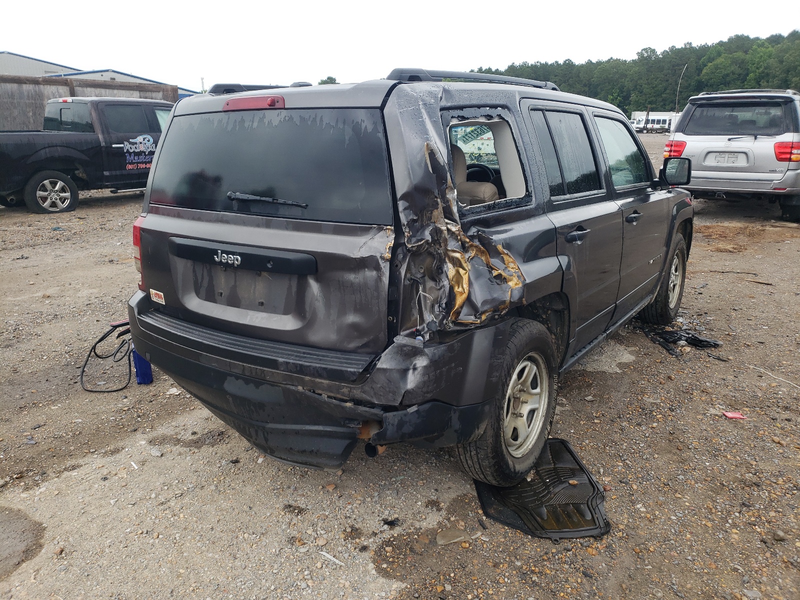 Photo 4 from auction – 2014 JEEP PATRIOT SP with VIN 1C4NJPBA1ED851323