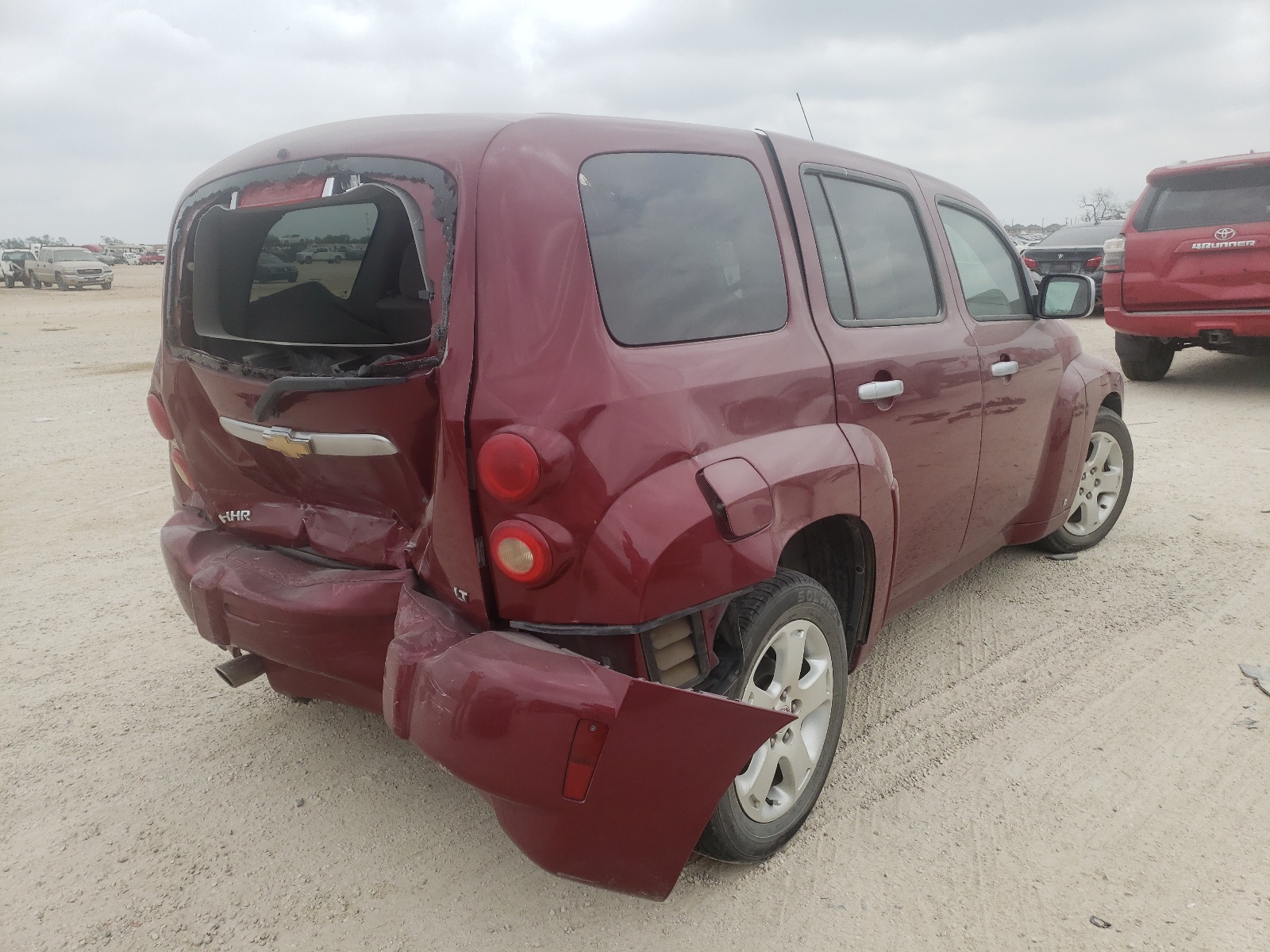Photo 4 from auction – 2007 CHEVROLET HHR LT with VIN 3GNDA23D77S543770