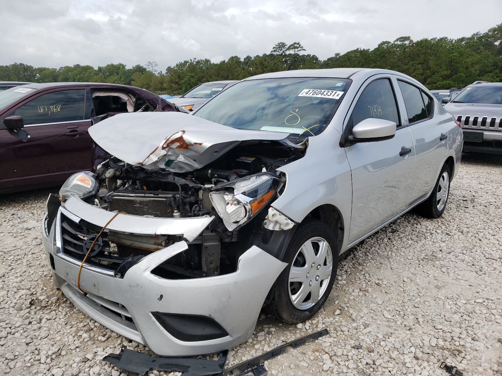 Photo 2 from auction – 2017 NISSAN VERSA S with VIN 3N1CN7AP6HL845889