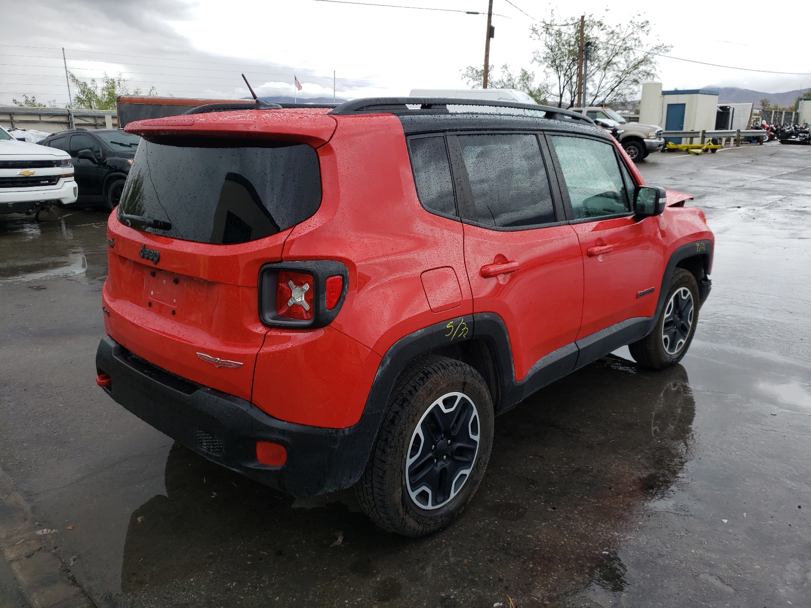 Photo 4 from auction – 2016 JEEP RENEGADE T with VIN ZACCJBCT0GPC88747