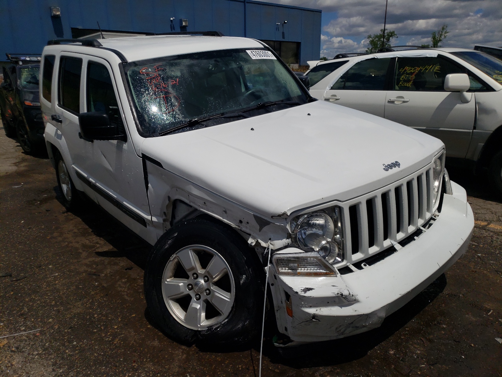 JEEP LIBERTY SP 2012 with VIN 1C4PJMAK5CW120140 - Photo from auction