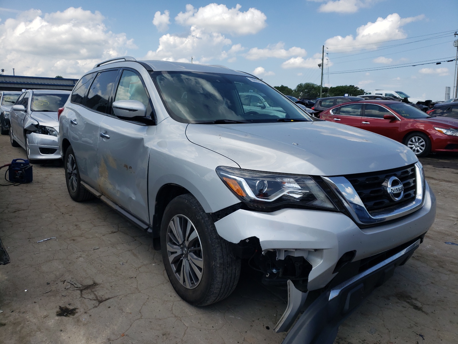 Photo 1 from auction – 2018 NISSAN PATHFINDER with VIN 5N1DR2MNXJC603140